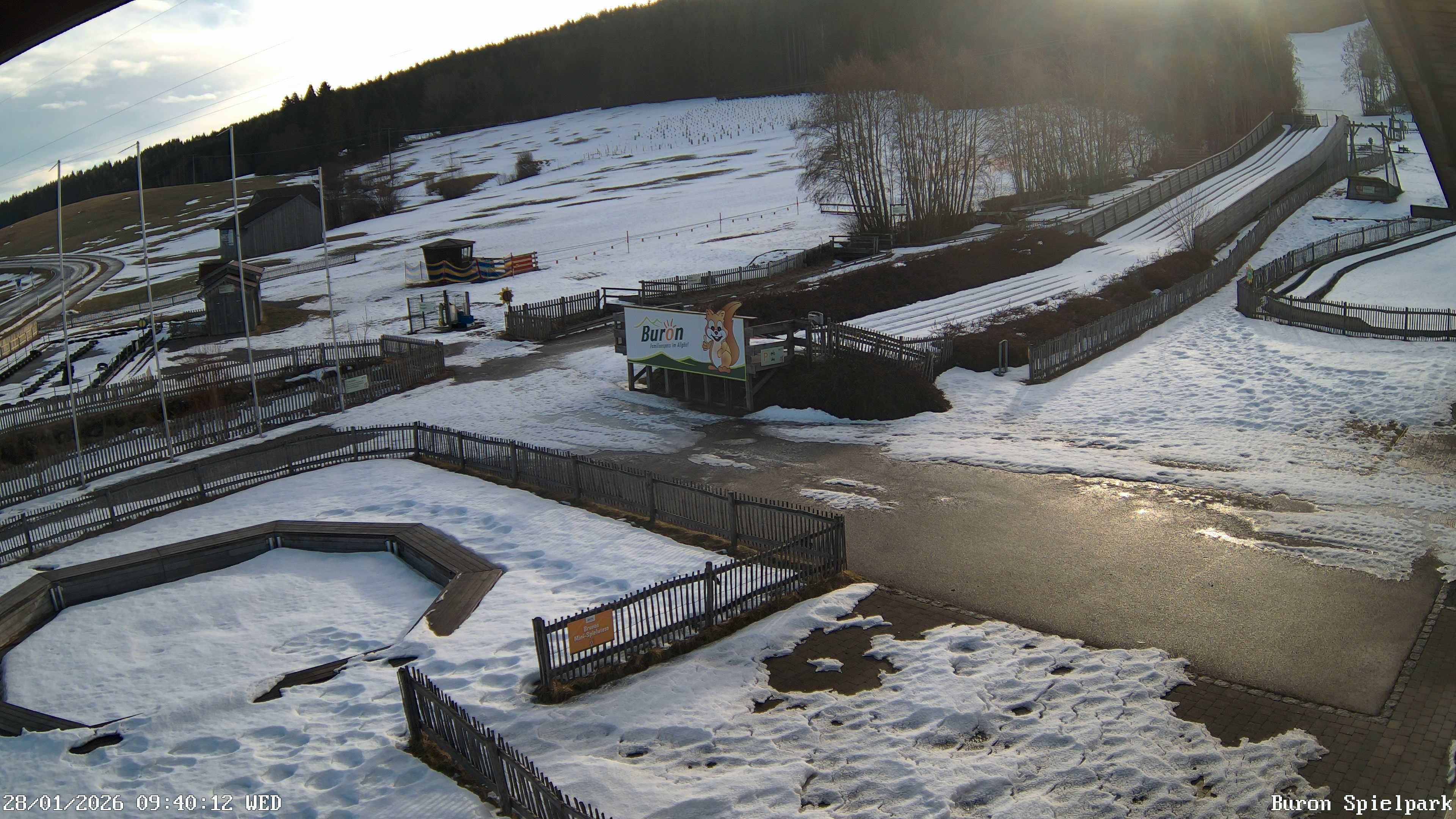 Archiv Foto Webcam Fernsicht auf den Gasthof Buron Stadl im Tal