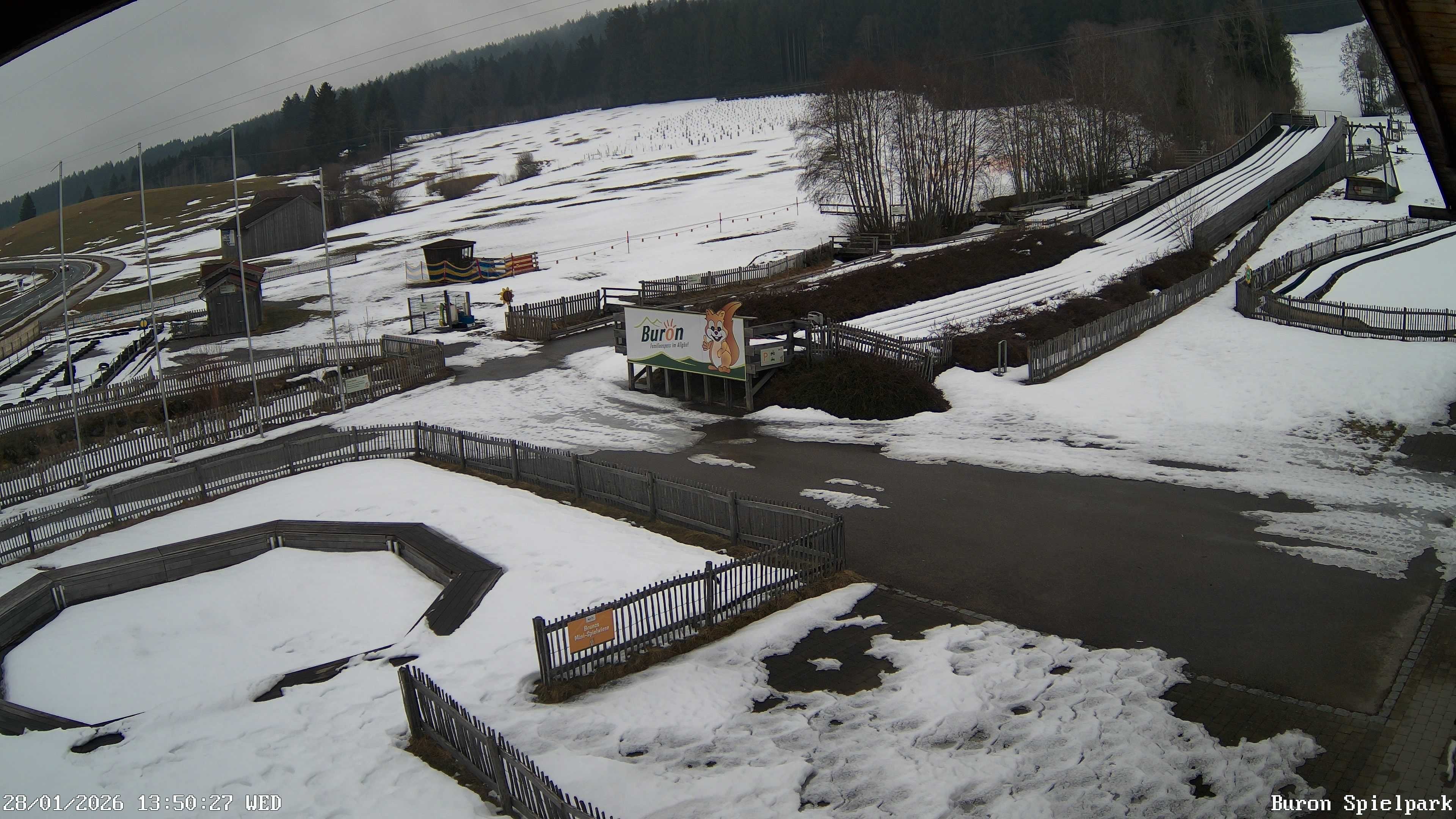 Archiv Foto Webcam Fernsicht auf den Gasthof Buron Stadl im Tal