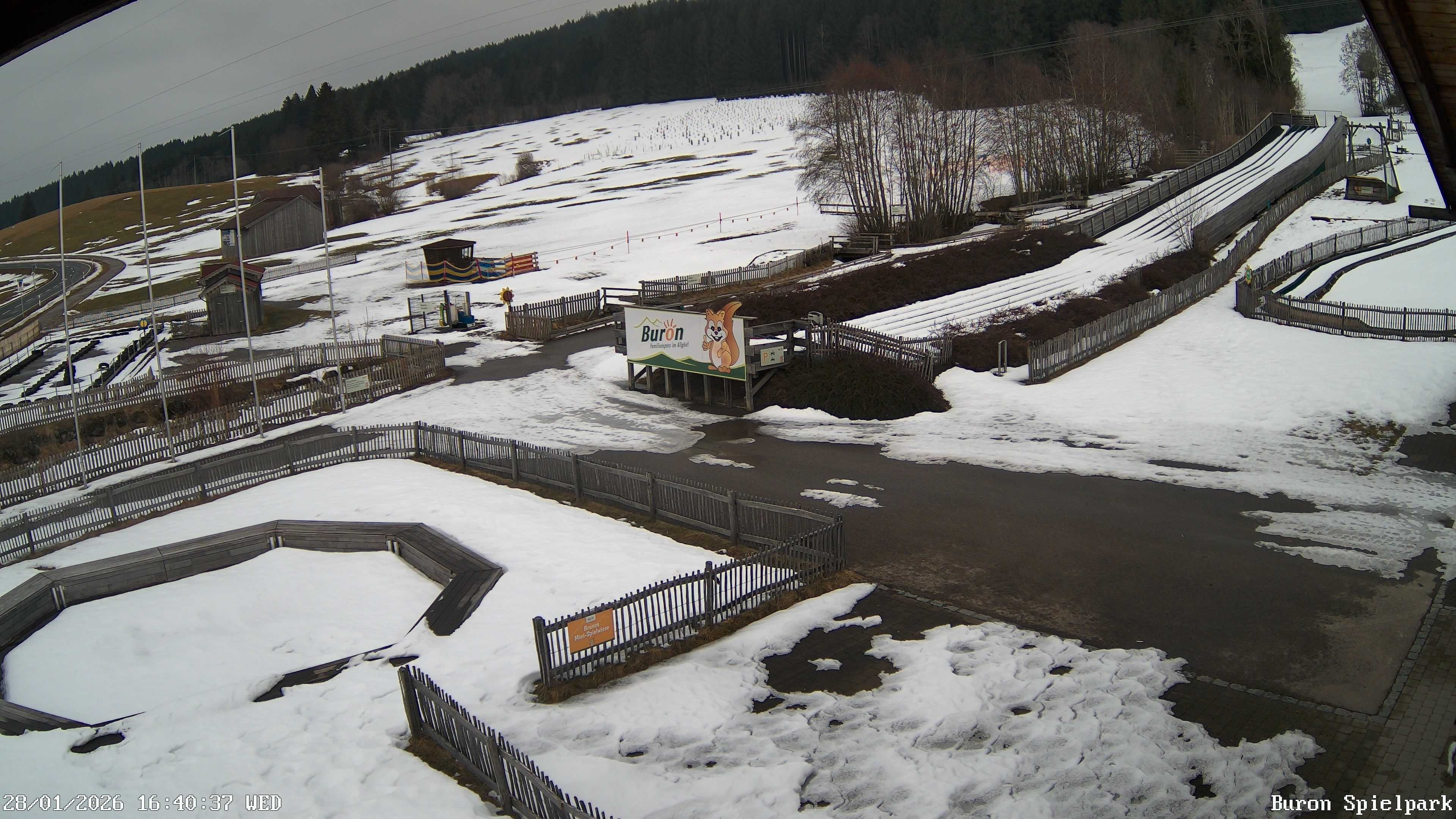 Archiv Foto Webcam Fernsicht auf den Gasthof Buron Stadl im Tal