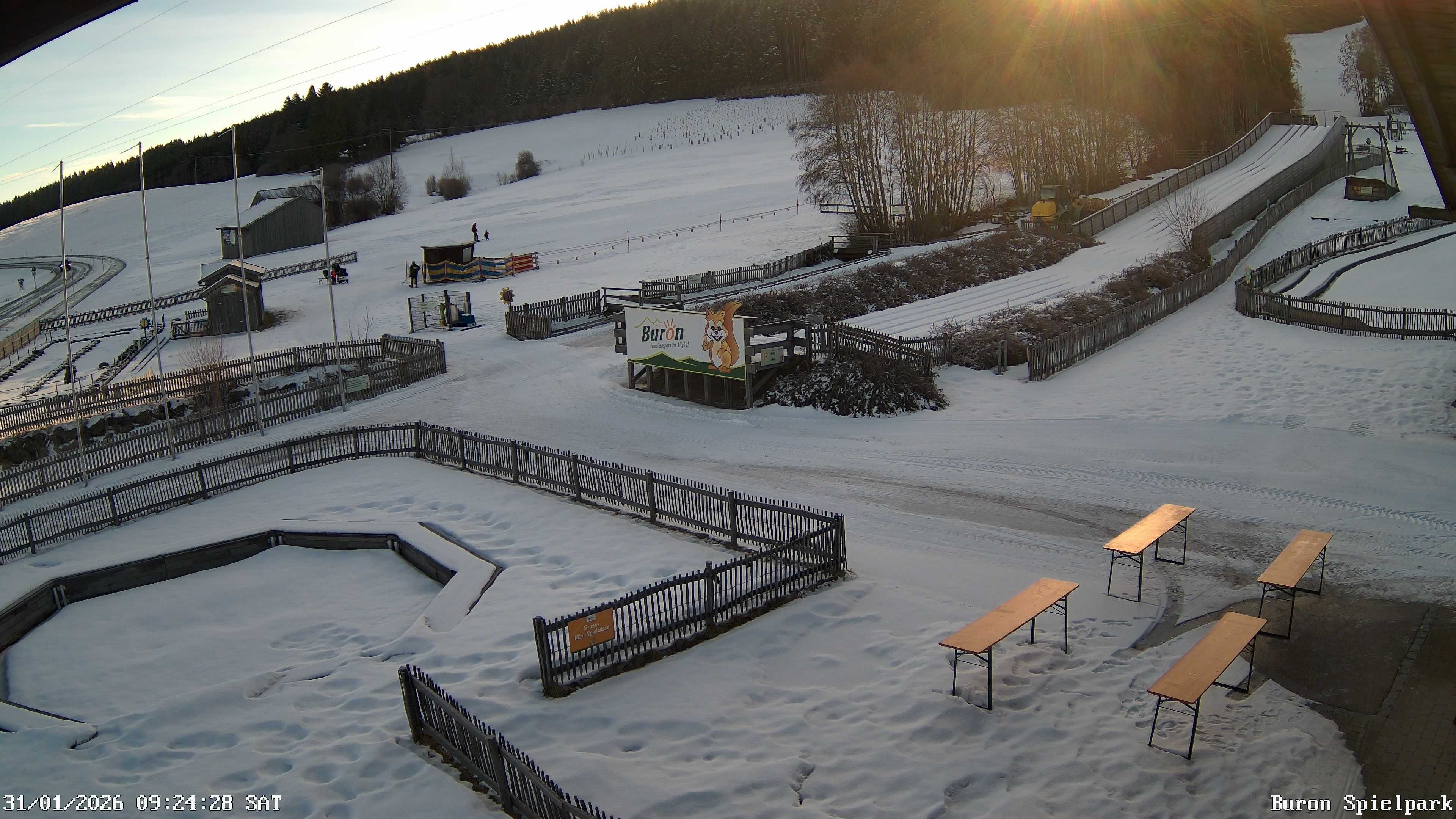 Archiv Foto Webcam Fernsicht auf den Gasthof Buron Stadl im Tal