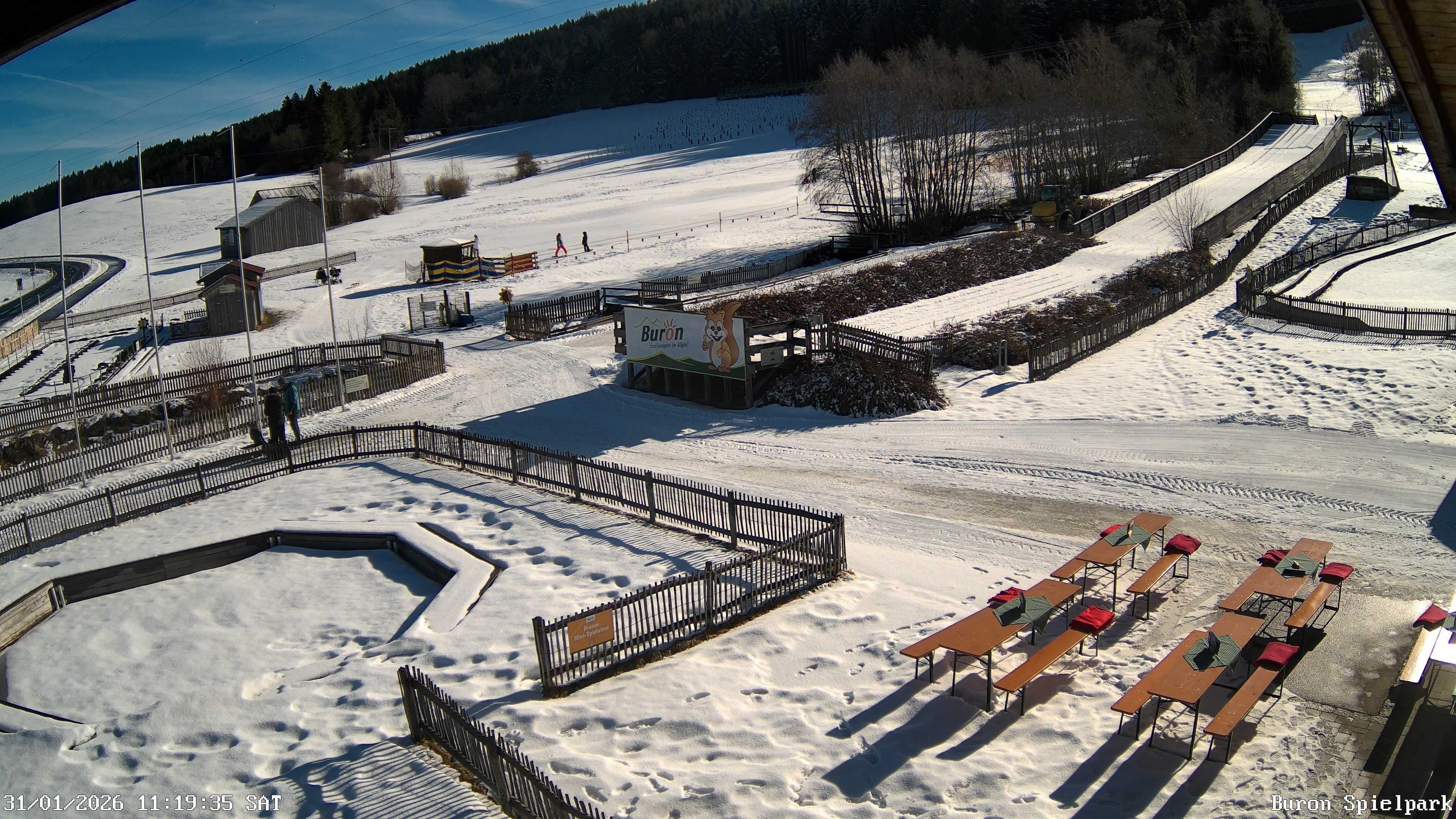 Archiv Foto Webcam Fernsicht auf den Gasthof Buron Stadl im Tal