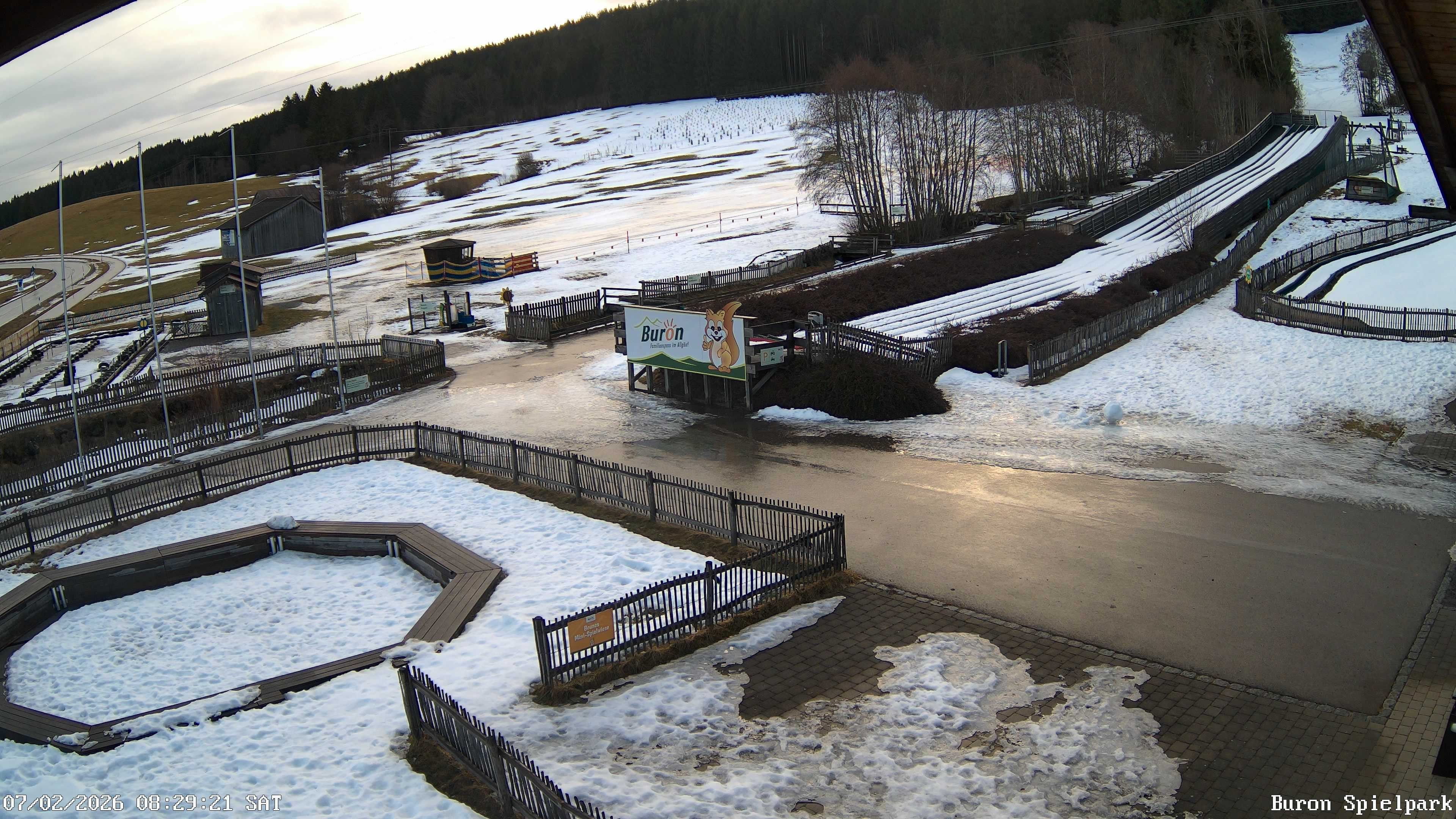 Archiv Foto Webcam Fernsicht auf den Gasthof Buron Stadl im Tal