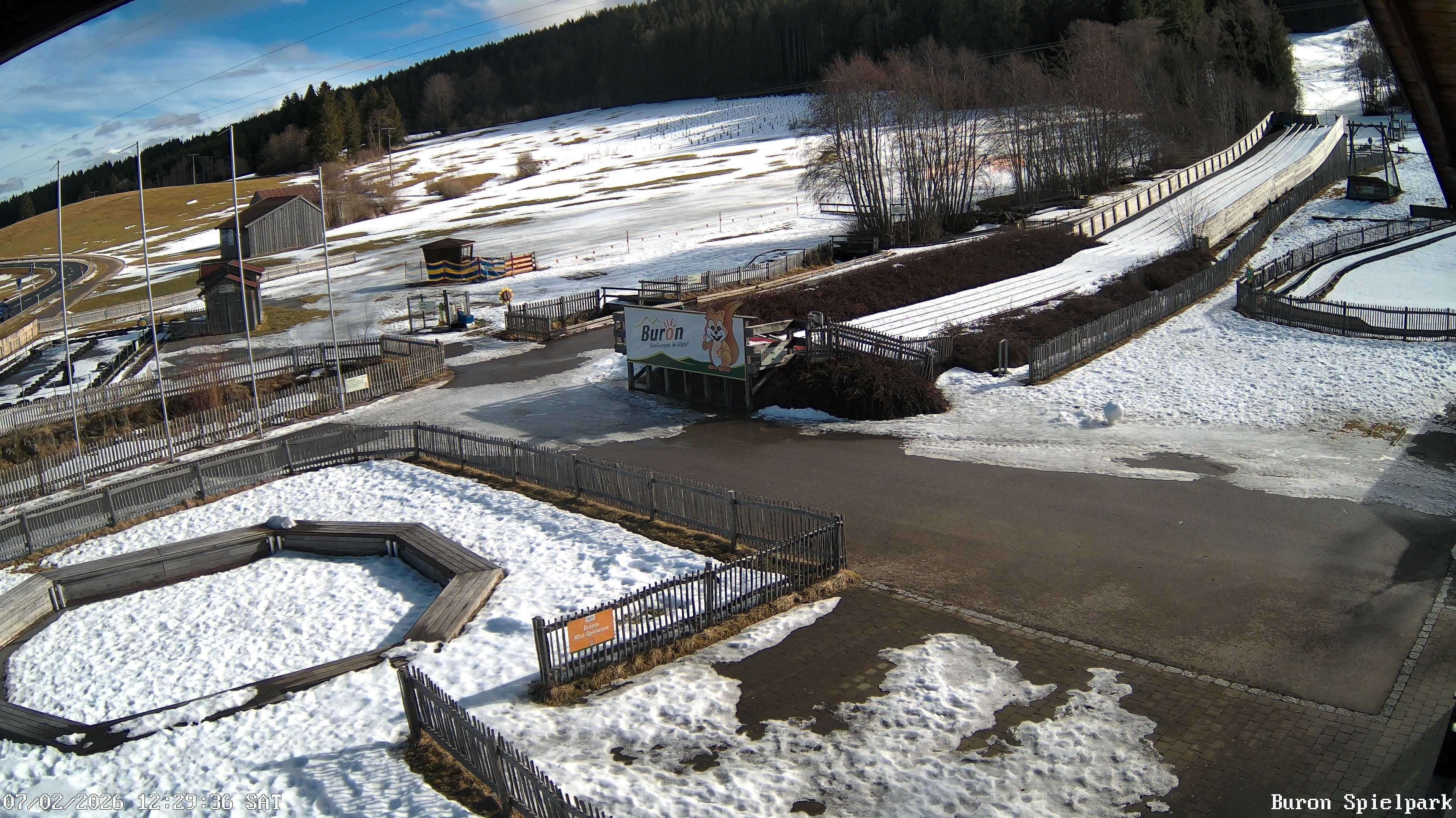 Archiv Foto Webcam Fernsicht auf den Gasthof Buron Stadl im Tal