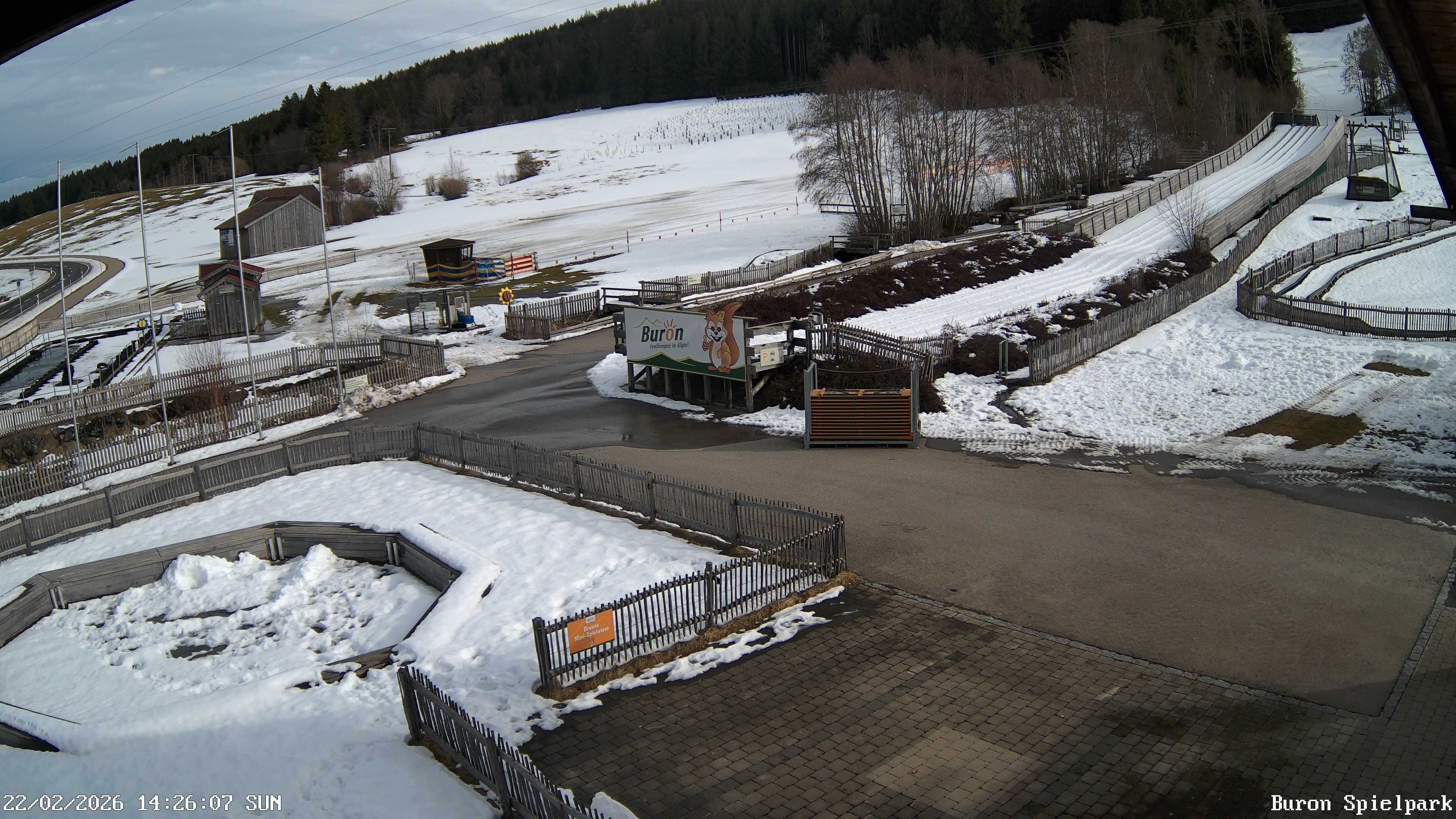 Archiv Foto Webcam Fernsicht auf den Gasthof Buron Stadl im Tal