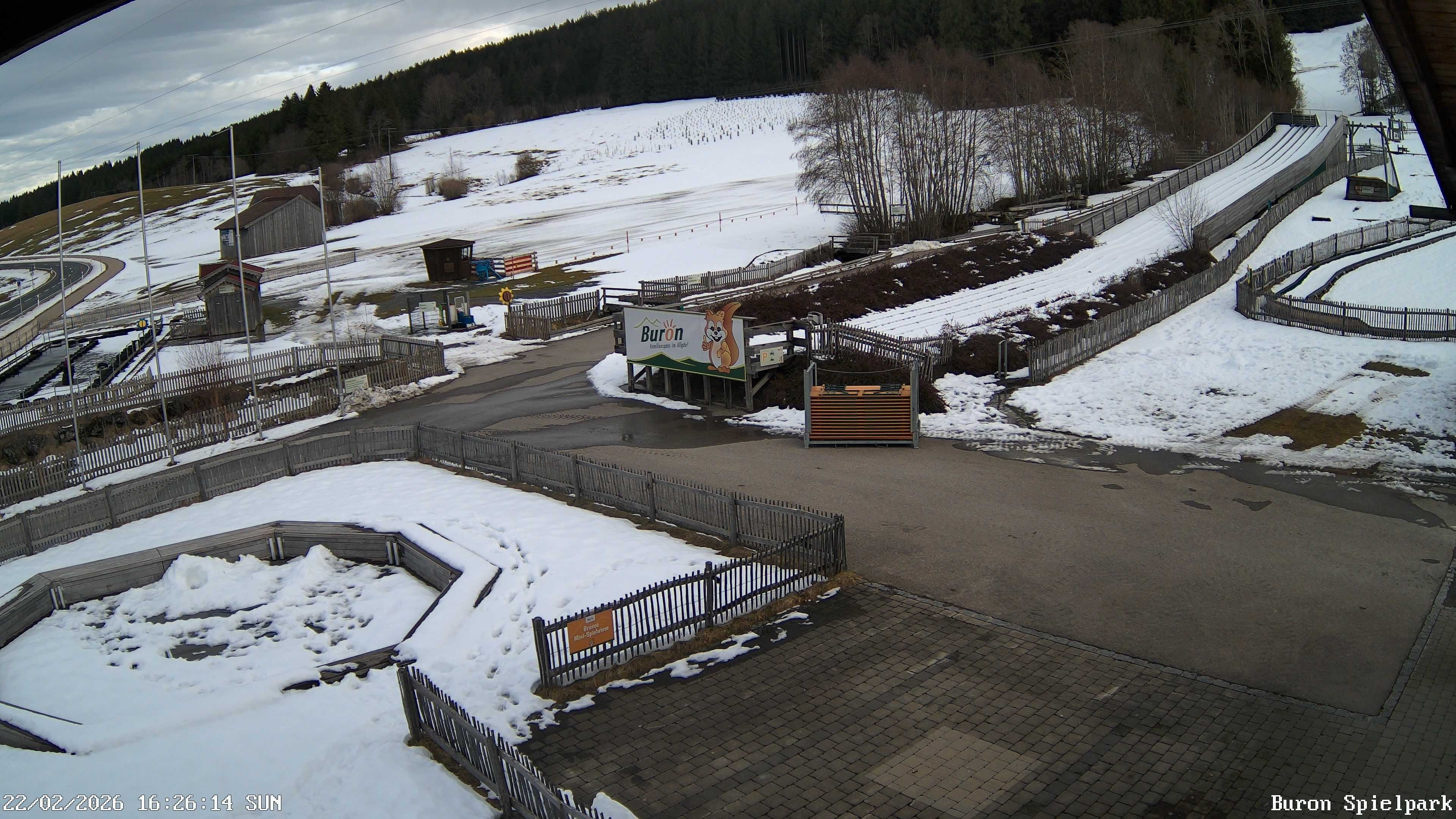 Archiv Foto Webcam Fernsicht auf den Gasthof Buron Stadl im Tal