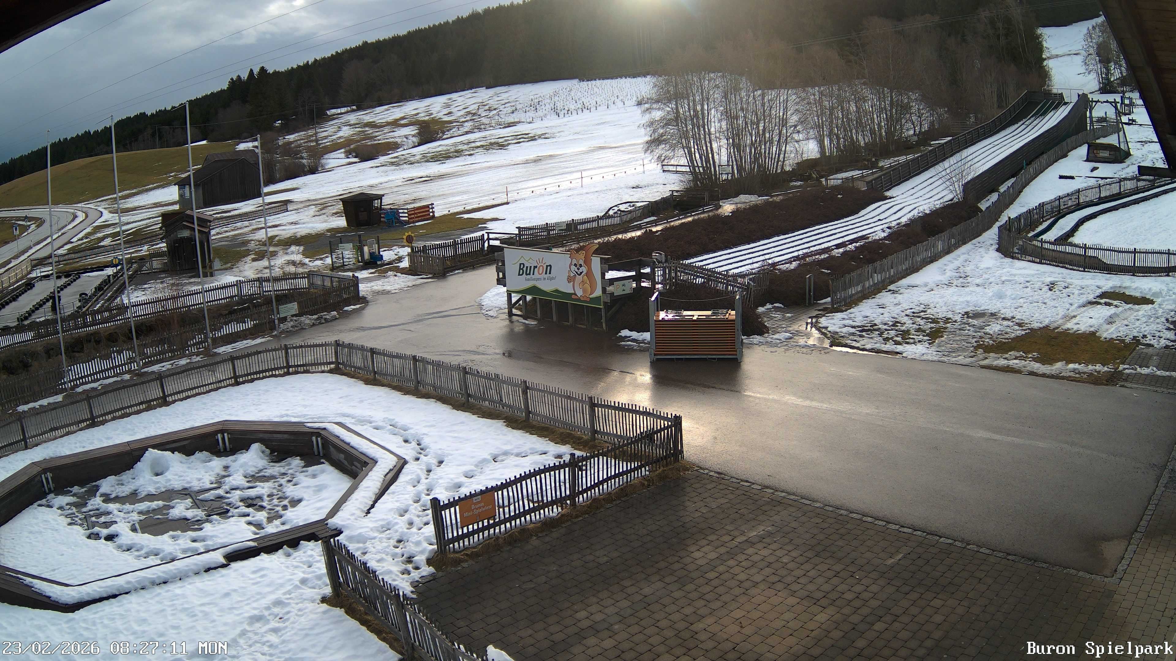 Archiv Foto Webcam Fernsicht auf den Gasthof Buron Stadl im Tal