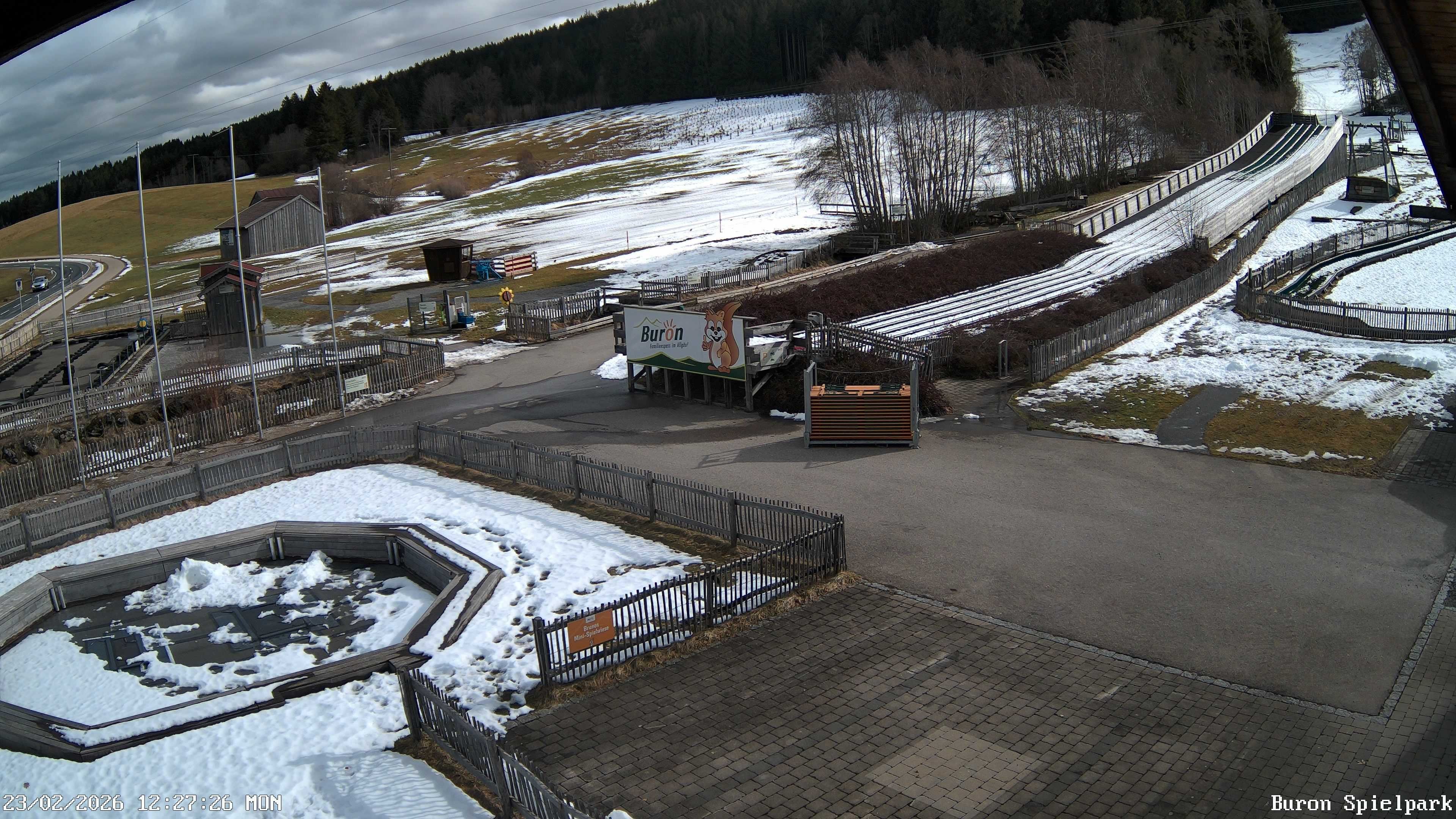 Archiv Foto Webcam Fernsicht auf den Gasthof Buron Stadl im Tal