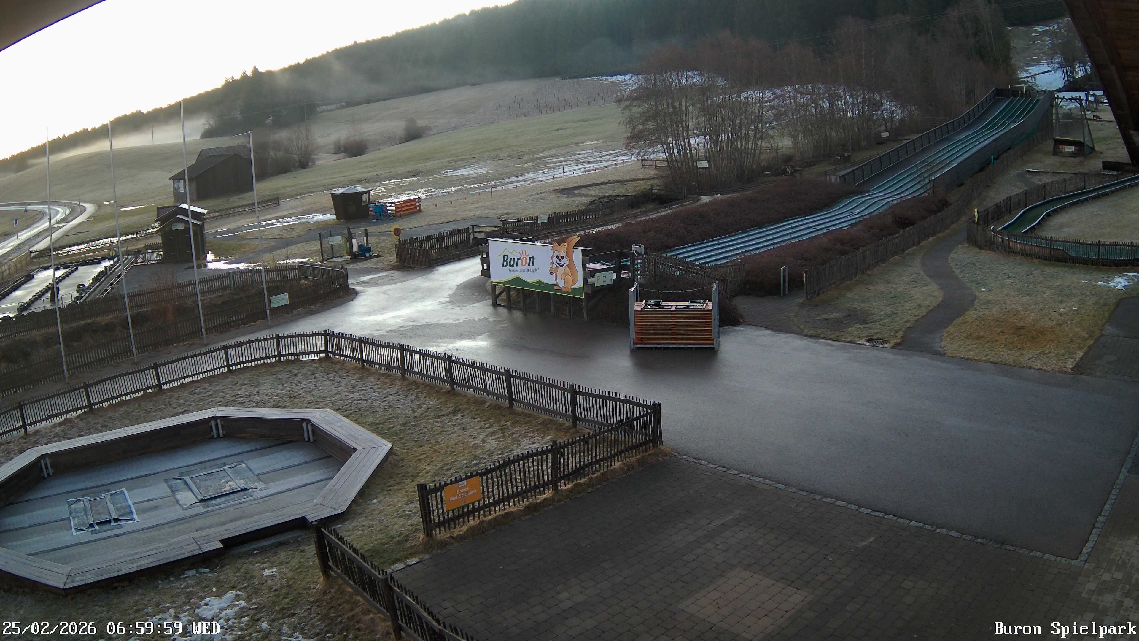 Archiv Foto Webcam Fernsicht auf den Gasthof Buron Stadl im Tal