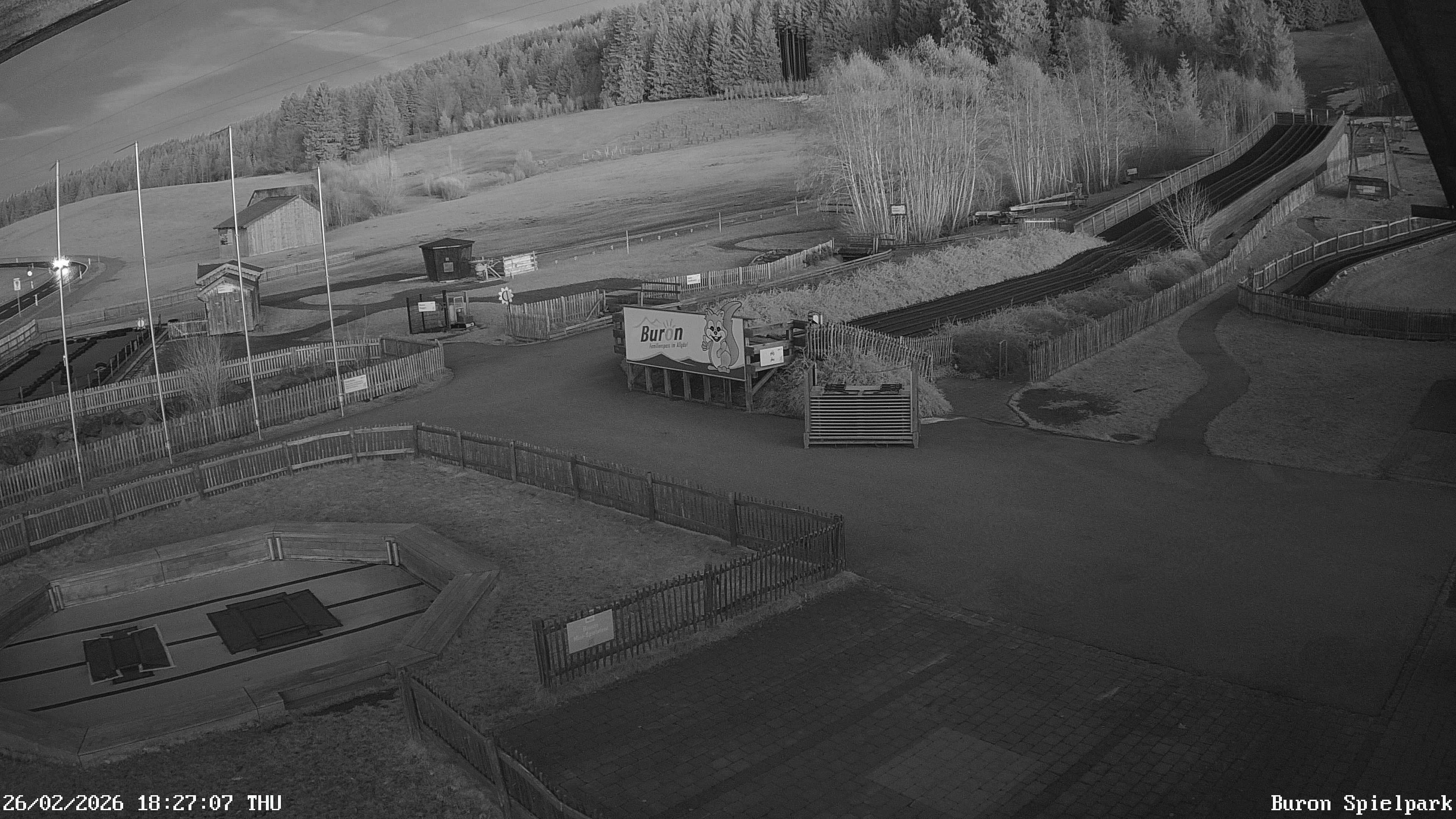 Archived image Webcam with the view of the Alpine restaurant Buron Stadl