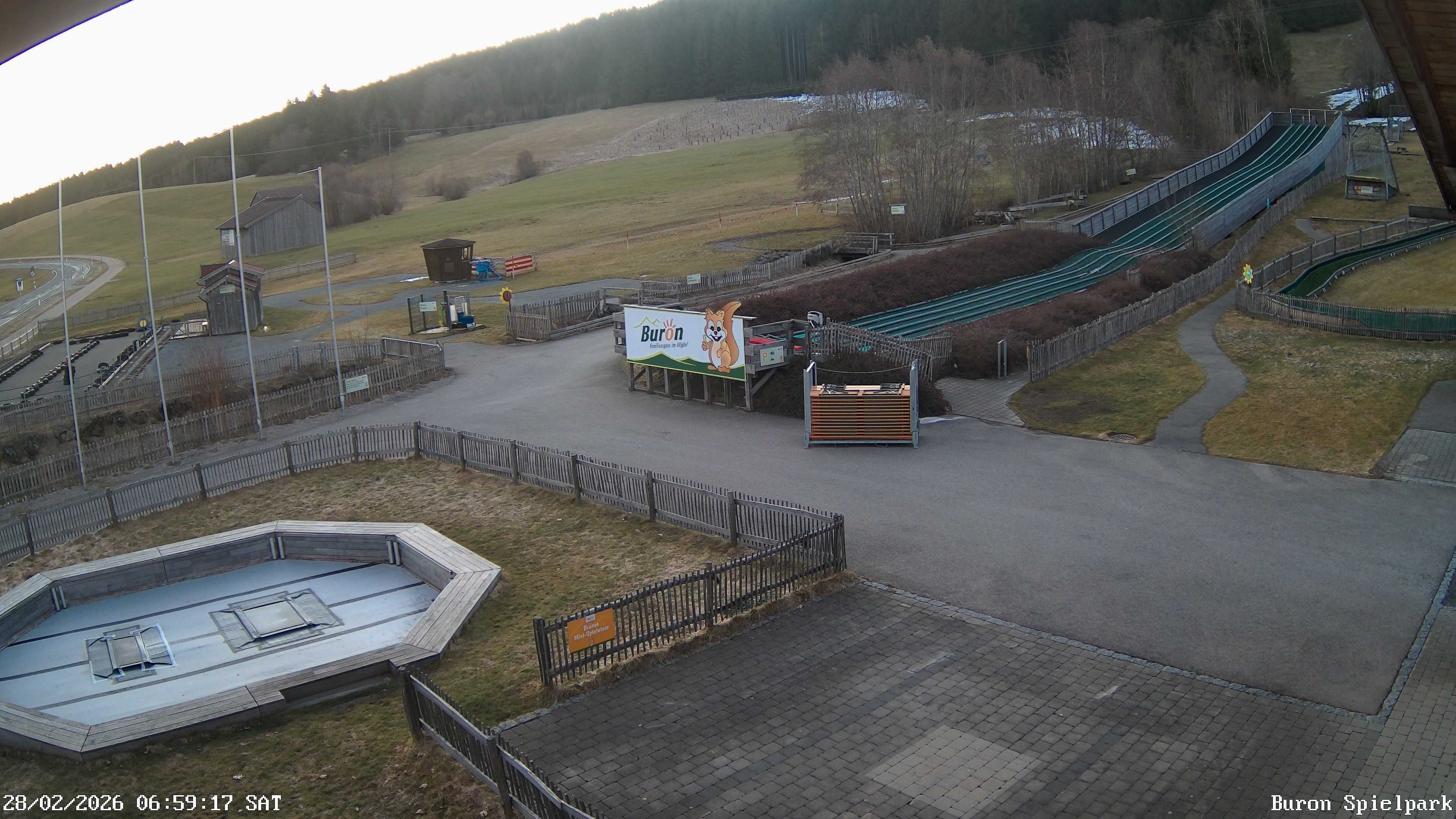 Archiv Foto Webcam Fernsicht auf den Gasthof Buron Stadl im Tal