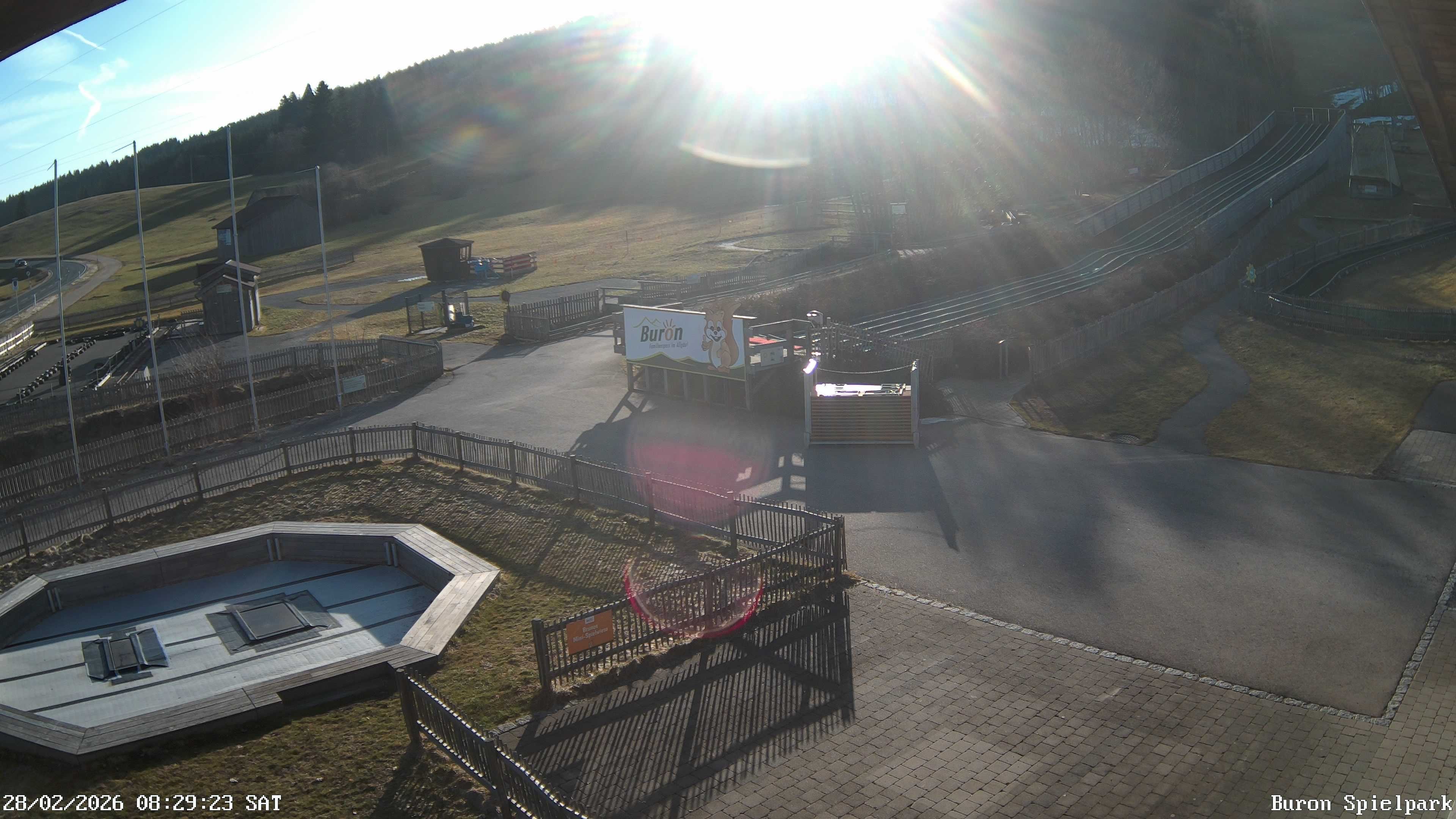 Archiv Foto Webcam Fernsicht auf den Gasthof Buron Stadl im Tal