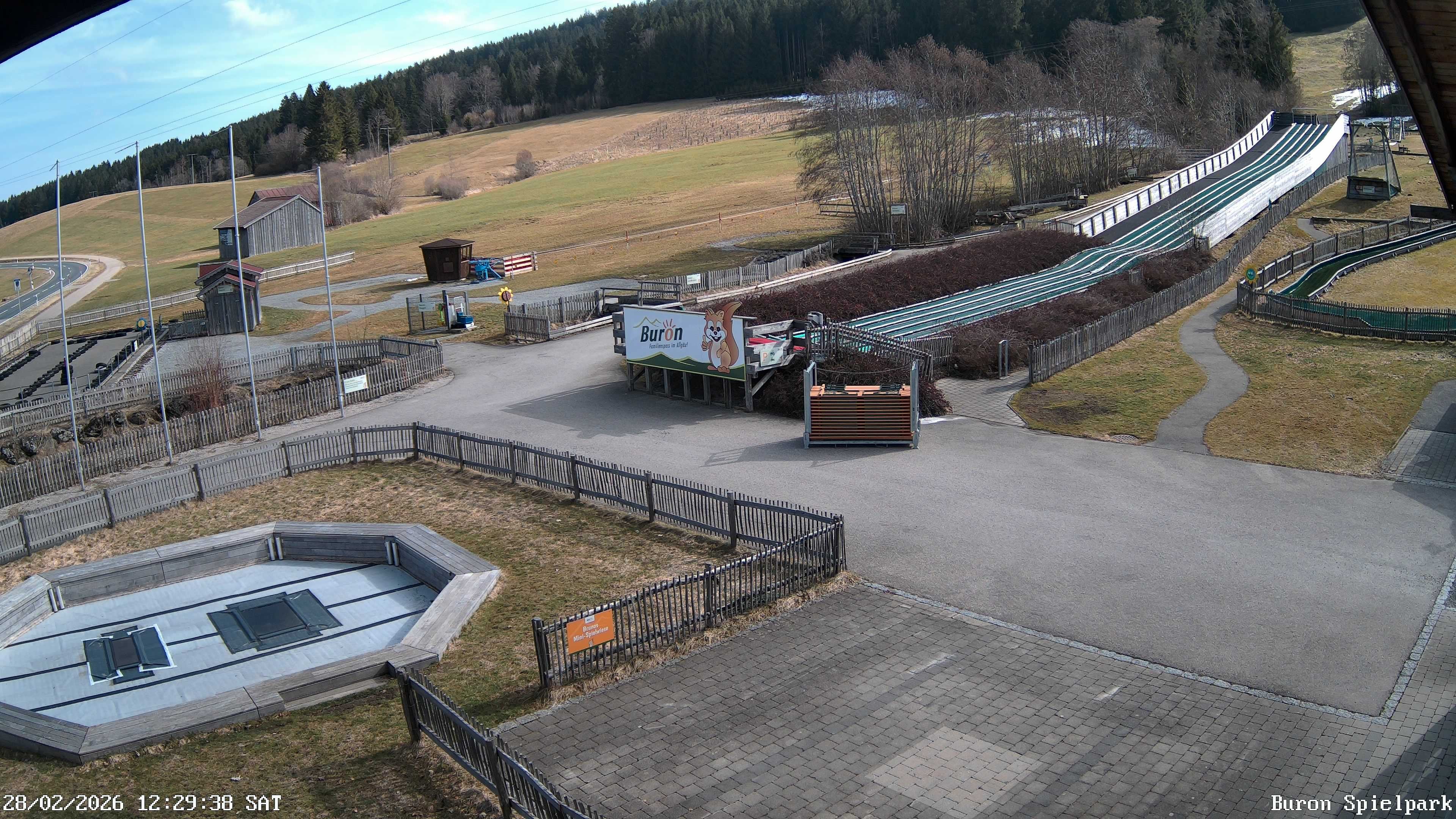 Archiv Foto Webcam Fernsicht auf den Gasthof Buron Stadl im Tal