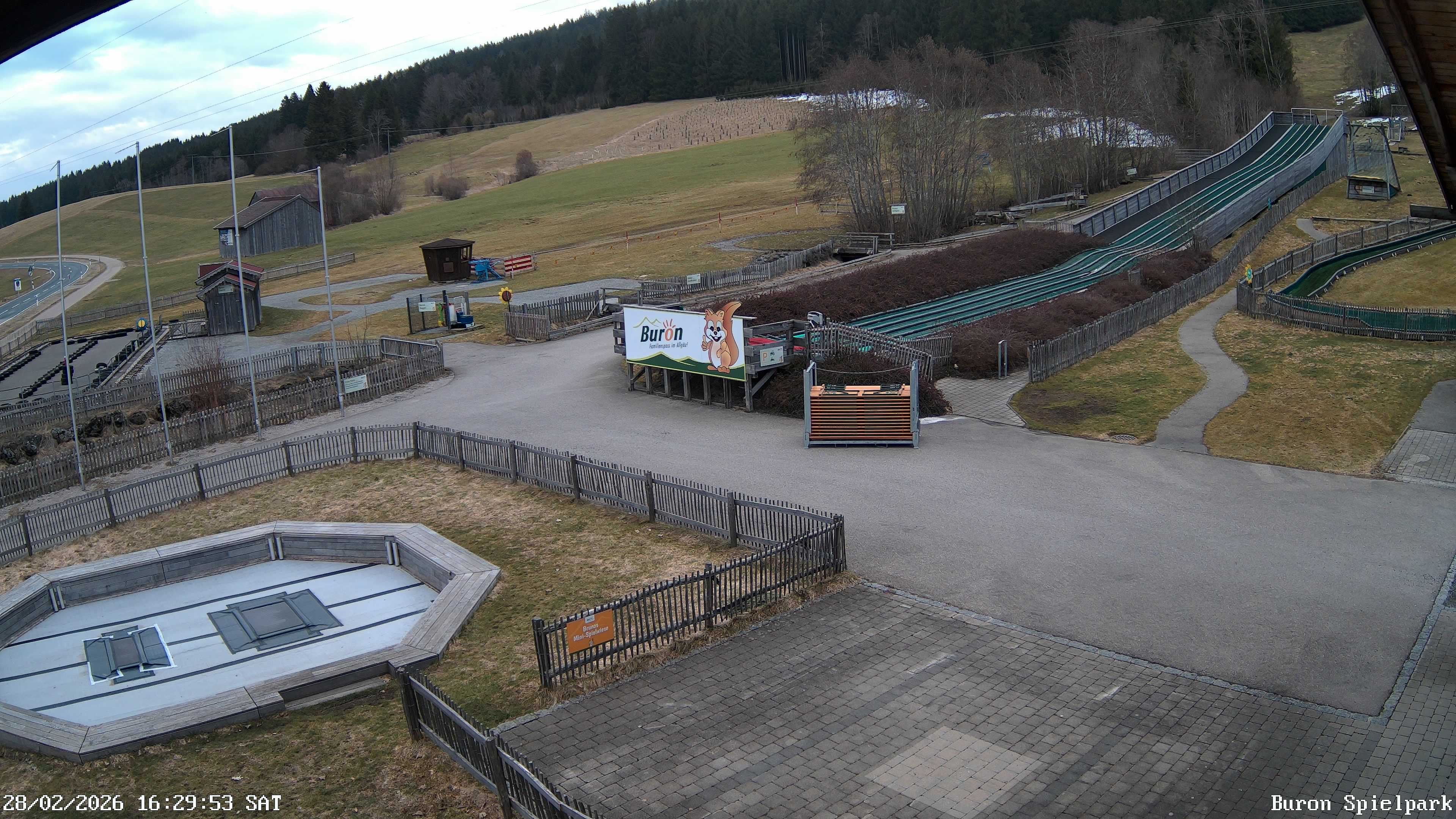 Archiv Foto Webcam Fernsicht auf den Gasthof Buron Stadl im Tal