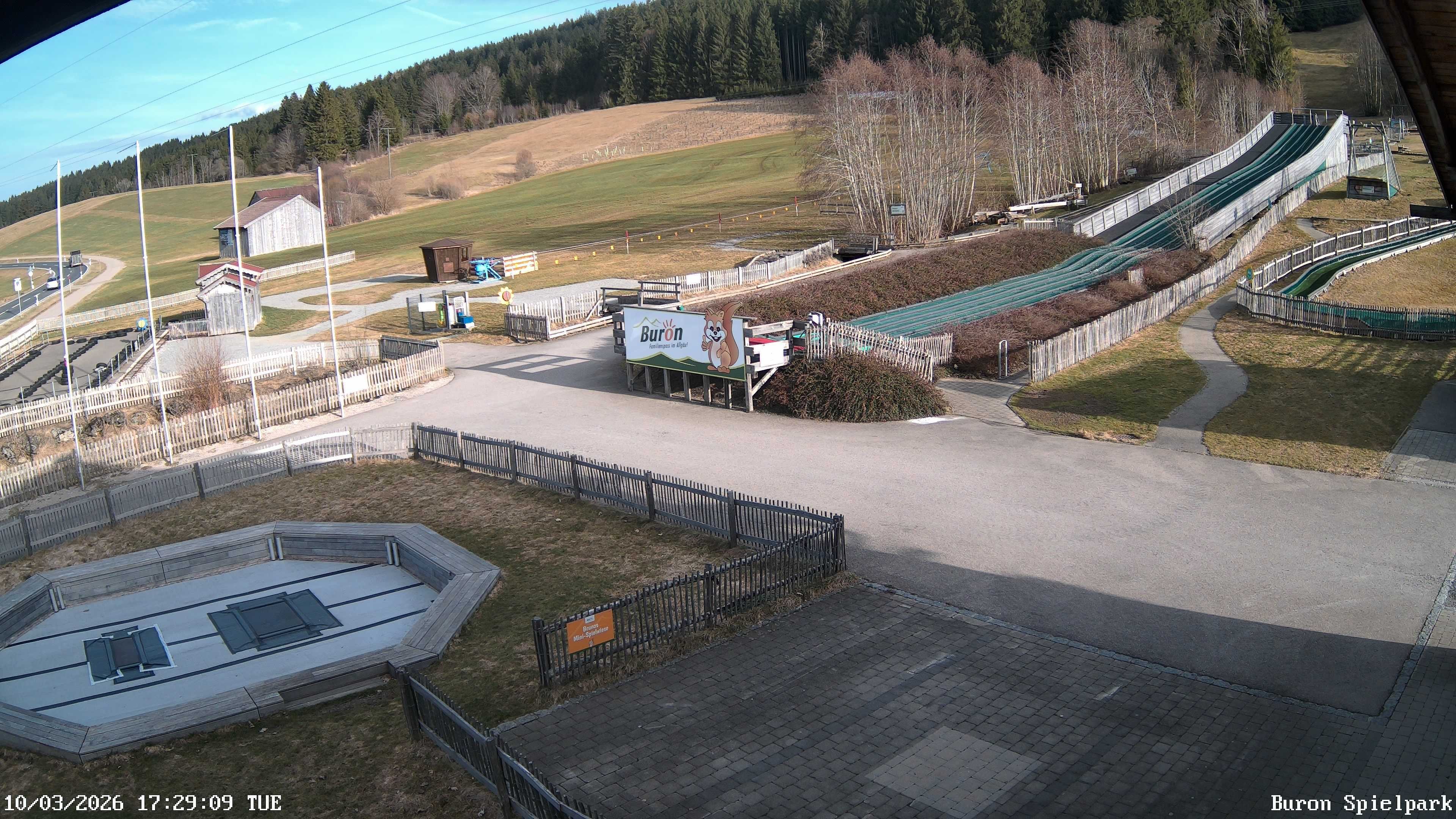 Archiv Foto Webcam Fernsicht auf den Gasthof Buron Stadl im Tal