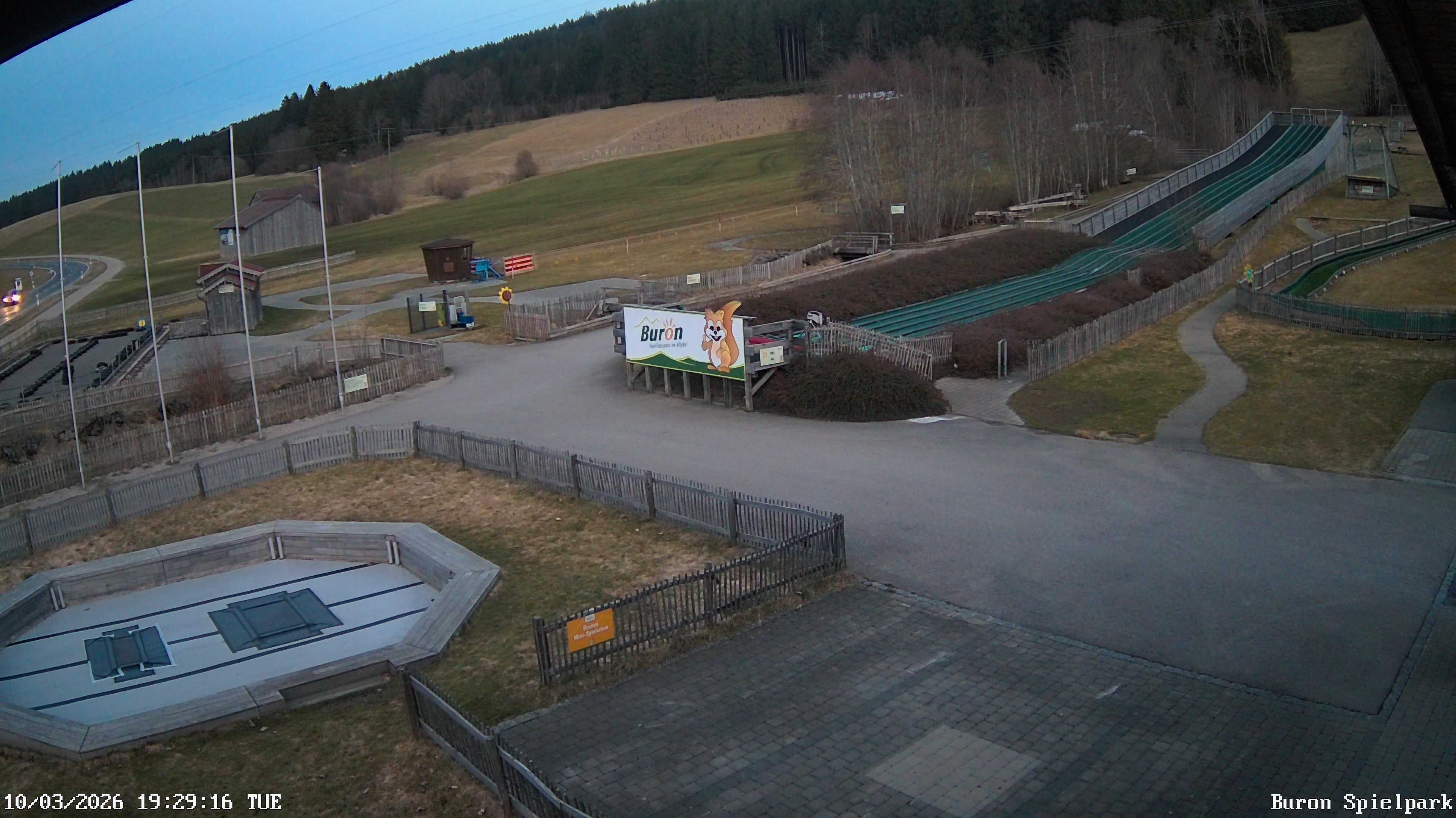 Archiv Foto Webcam Fernsicht auf den Gasthof Buron Stadl im Tal