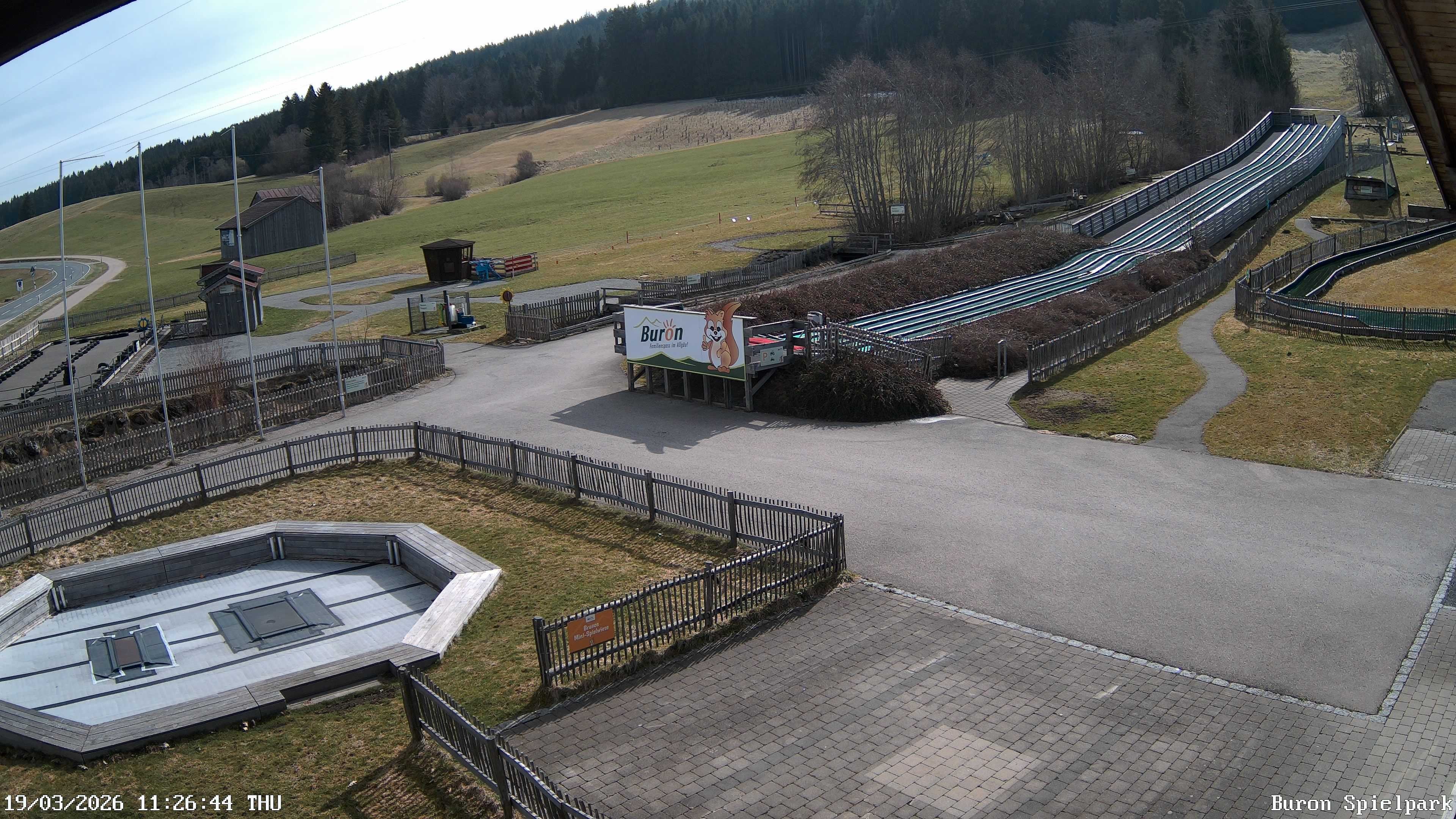 Archiv Foto Webcam Fernsicht auf den Gasthof Buron Stadl im Tal