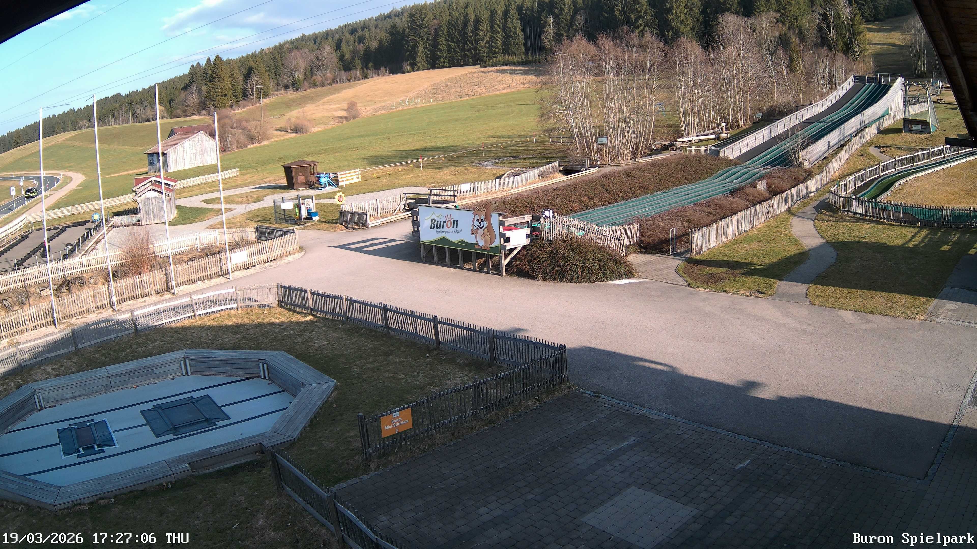 Archiv Foto Webcam Fernsicht auf den Gasthof Buron Stadl im Tal