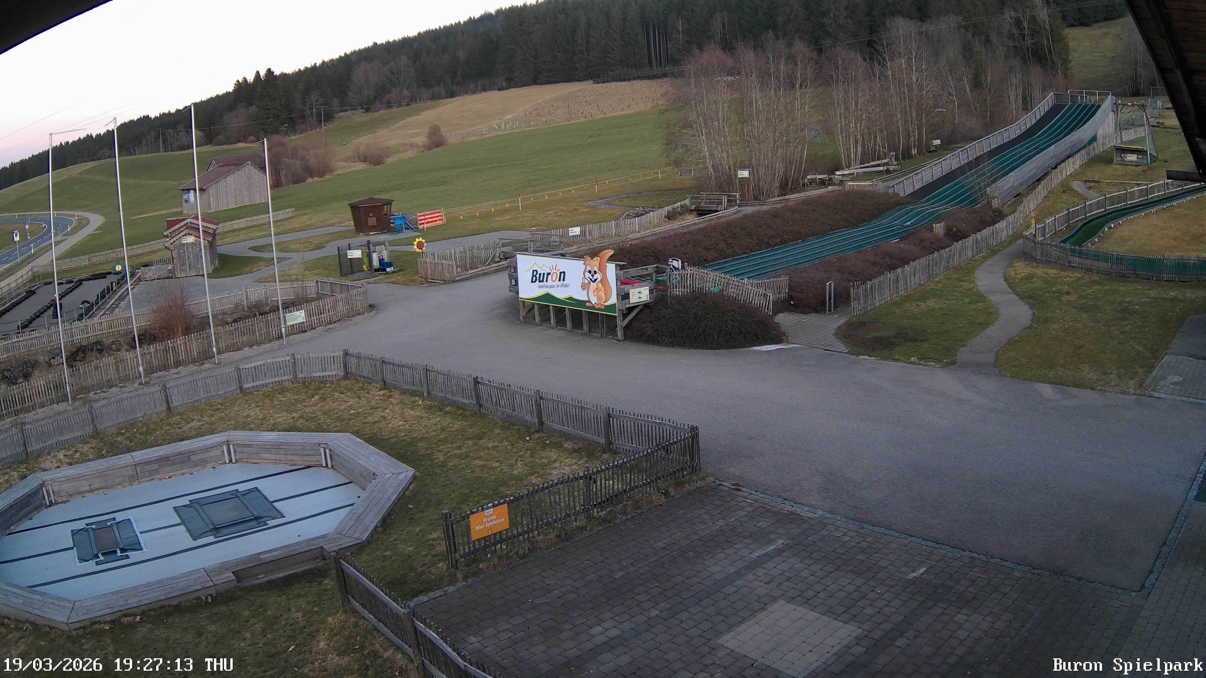 Archiv Foto Webcam Fernsicht auf den Gasthof Buron Stadl im Tal