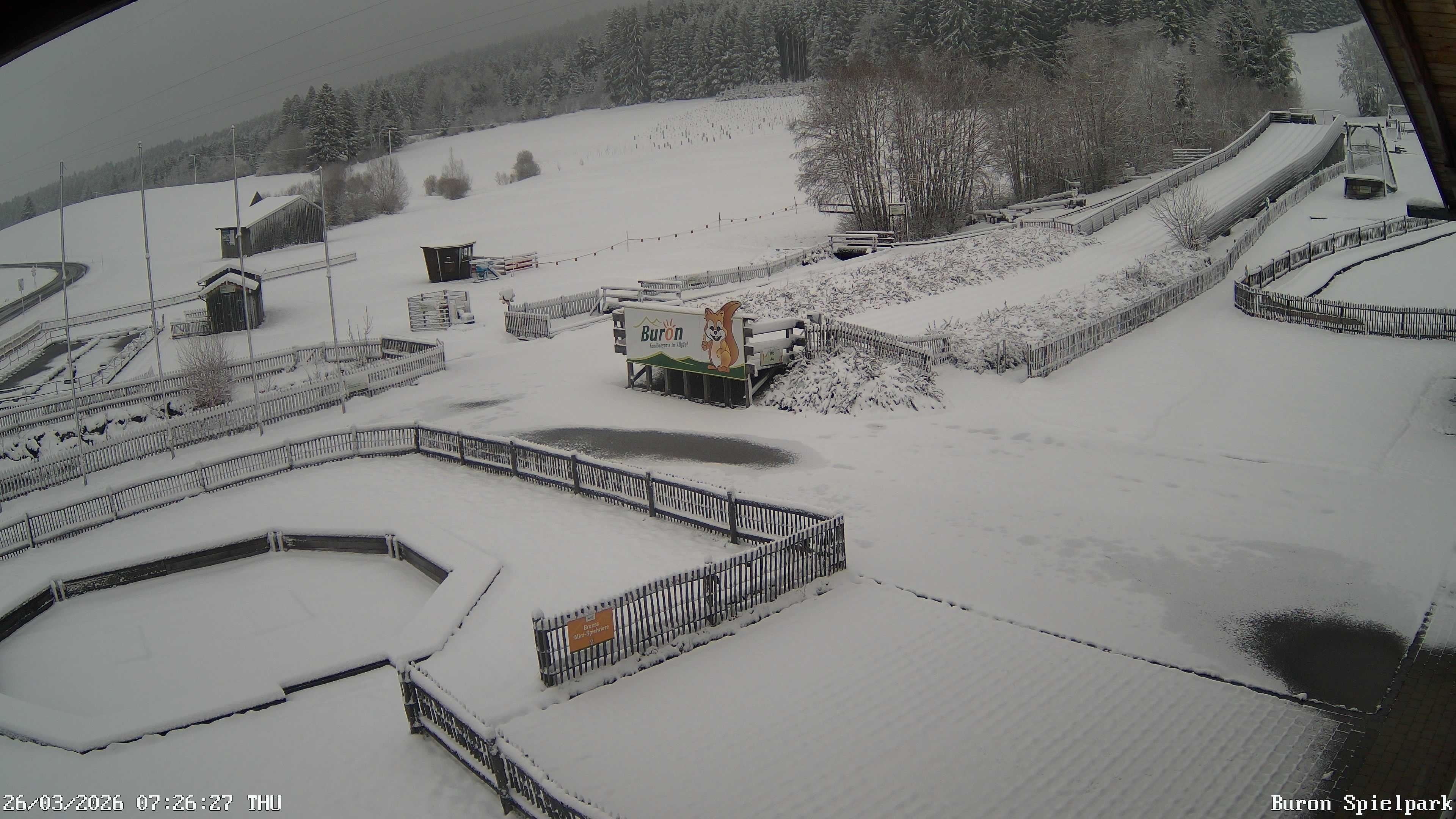 Archiv Foto Webcam Fernsicht auf den Gasthof Buron Stadl im Tal