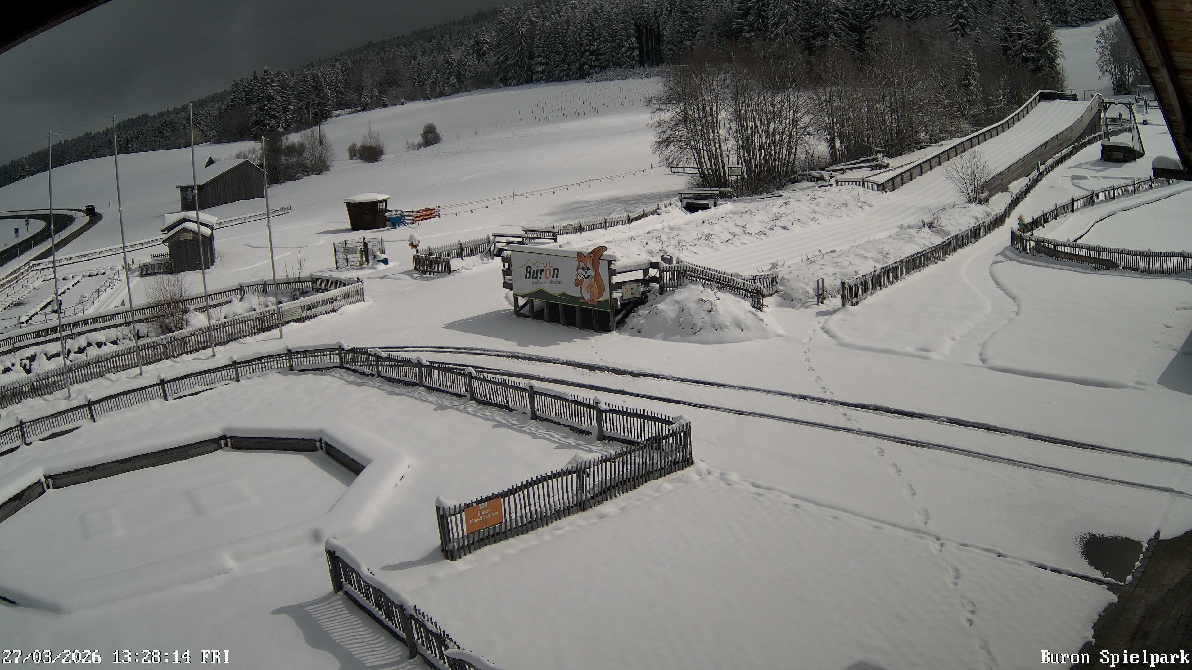 Archiv Foto Webcam Fernsicht auf den Gasthof Buron Stadl im Tal
