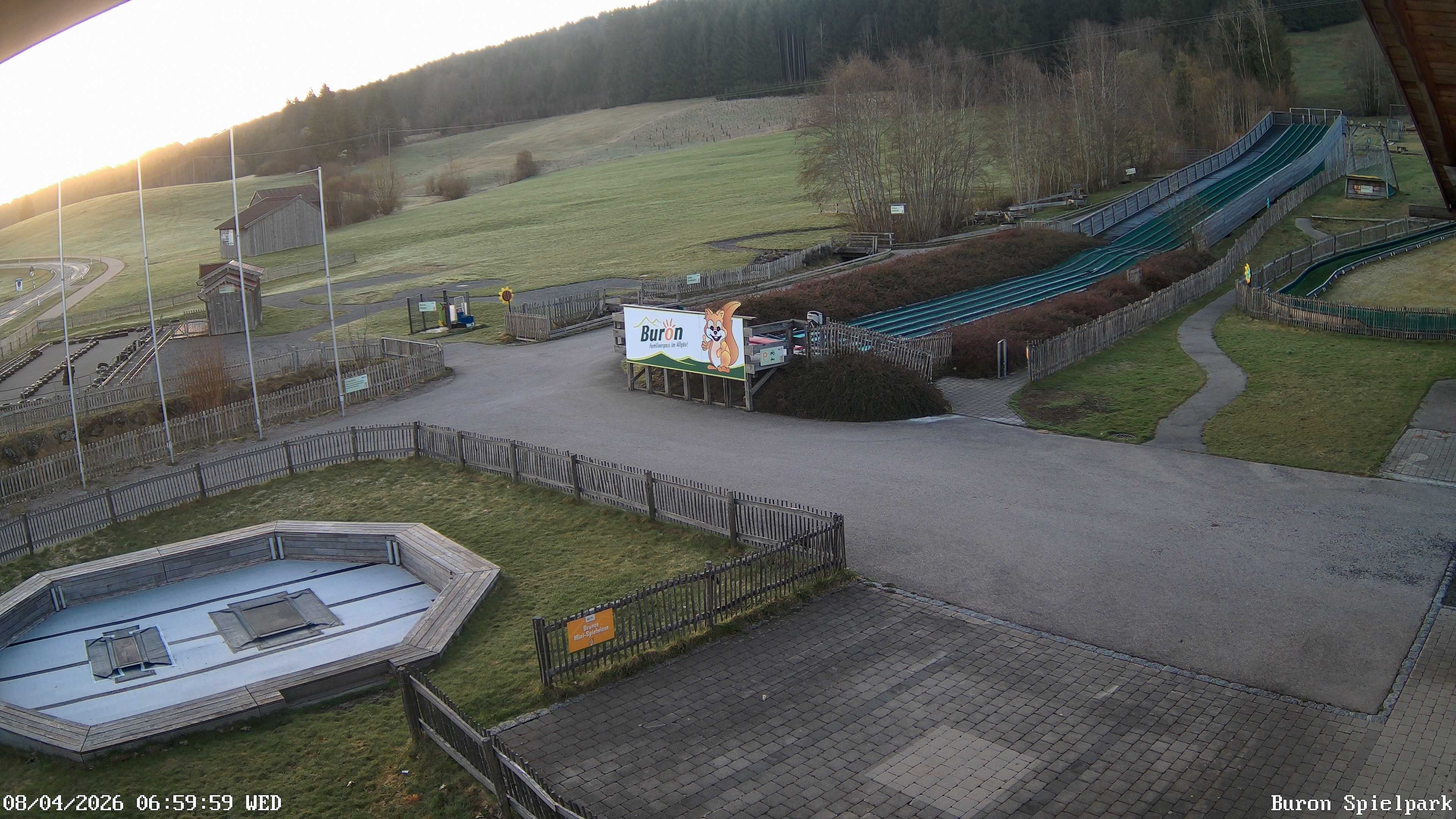 Archiv Foto Webcam Fernsicht auf den Gasthof Buron Stadl im Tal