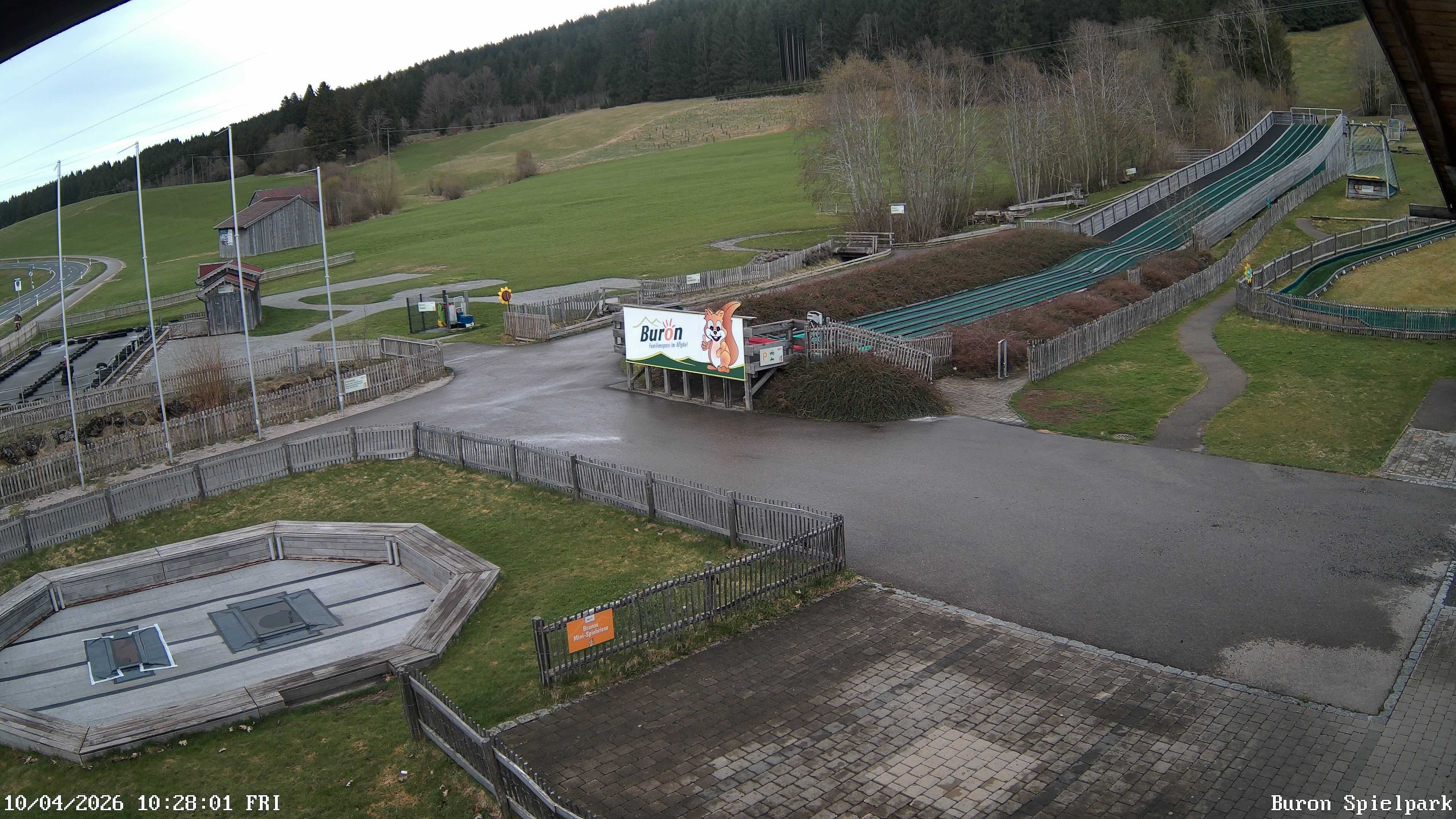 Archiv Foto Webcam Fernsicht auf den Gasthof Buron Stadl im Tal