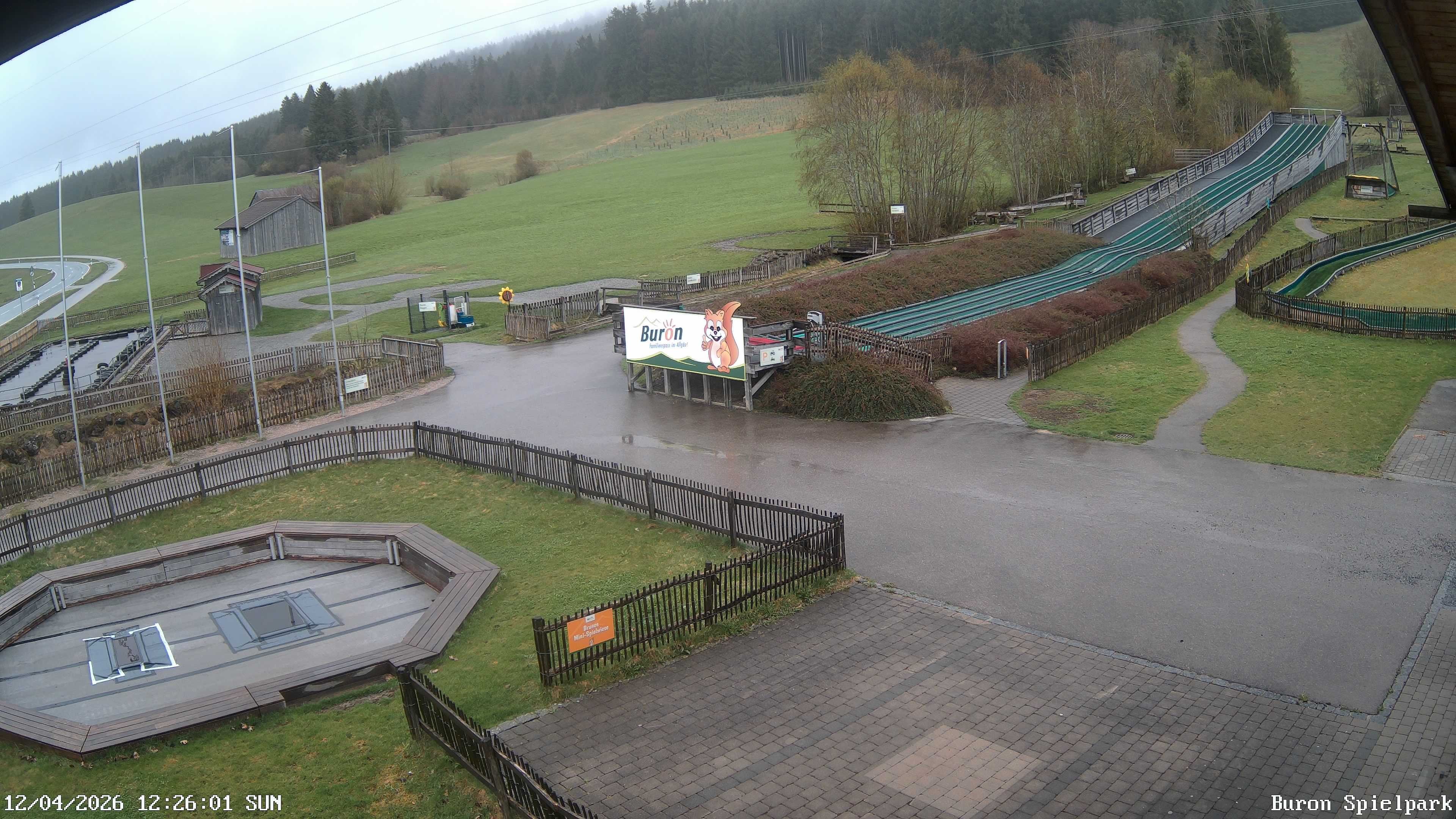 Archived image Webcam with the view of the Alpine restaurant Buron Stadl