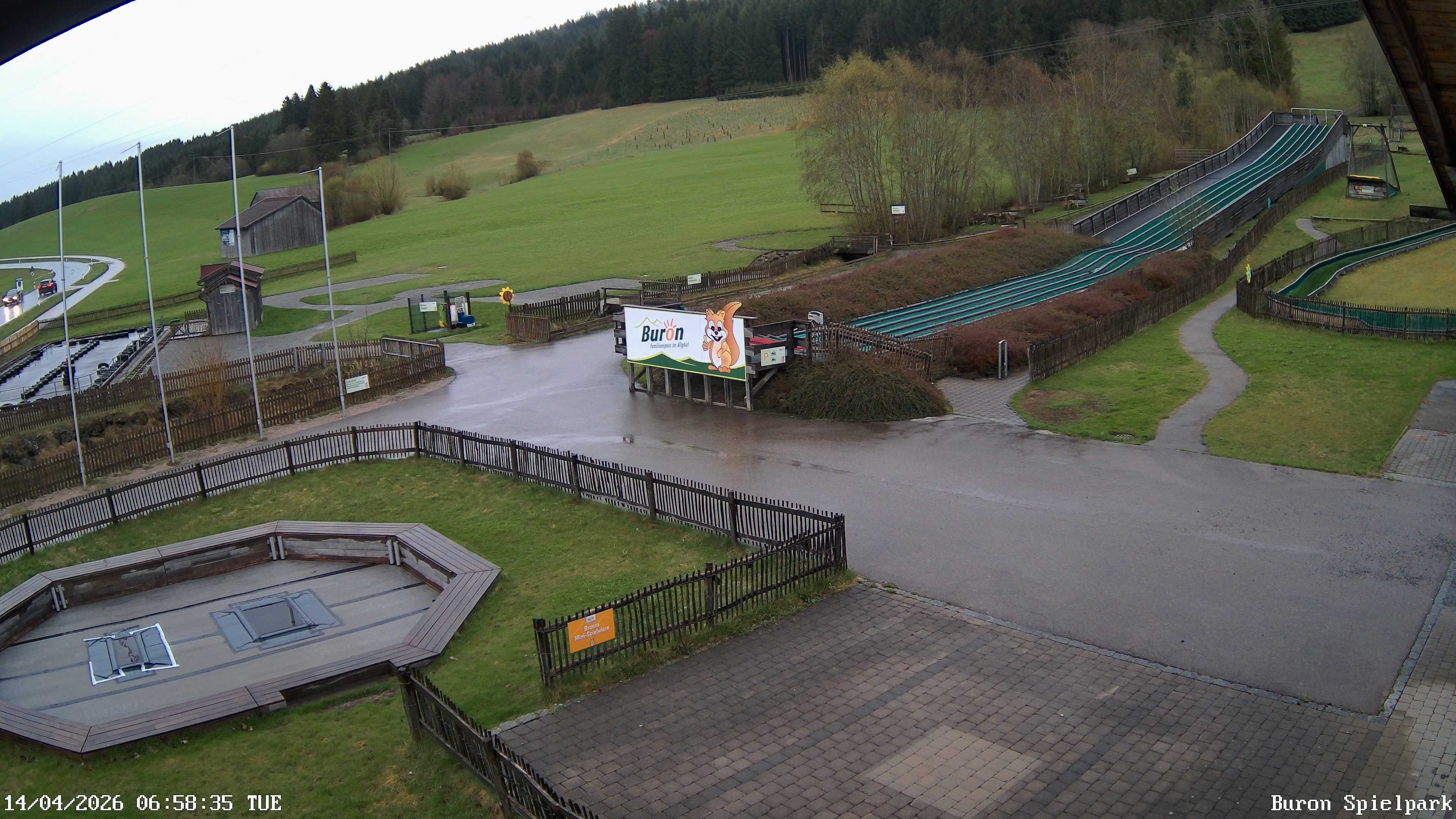 Archiv Foto Webcam Fernsicht auf den Gasthof Buron Stadl im Tal