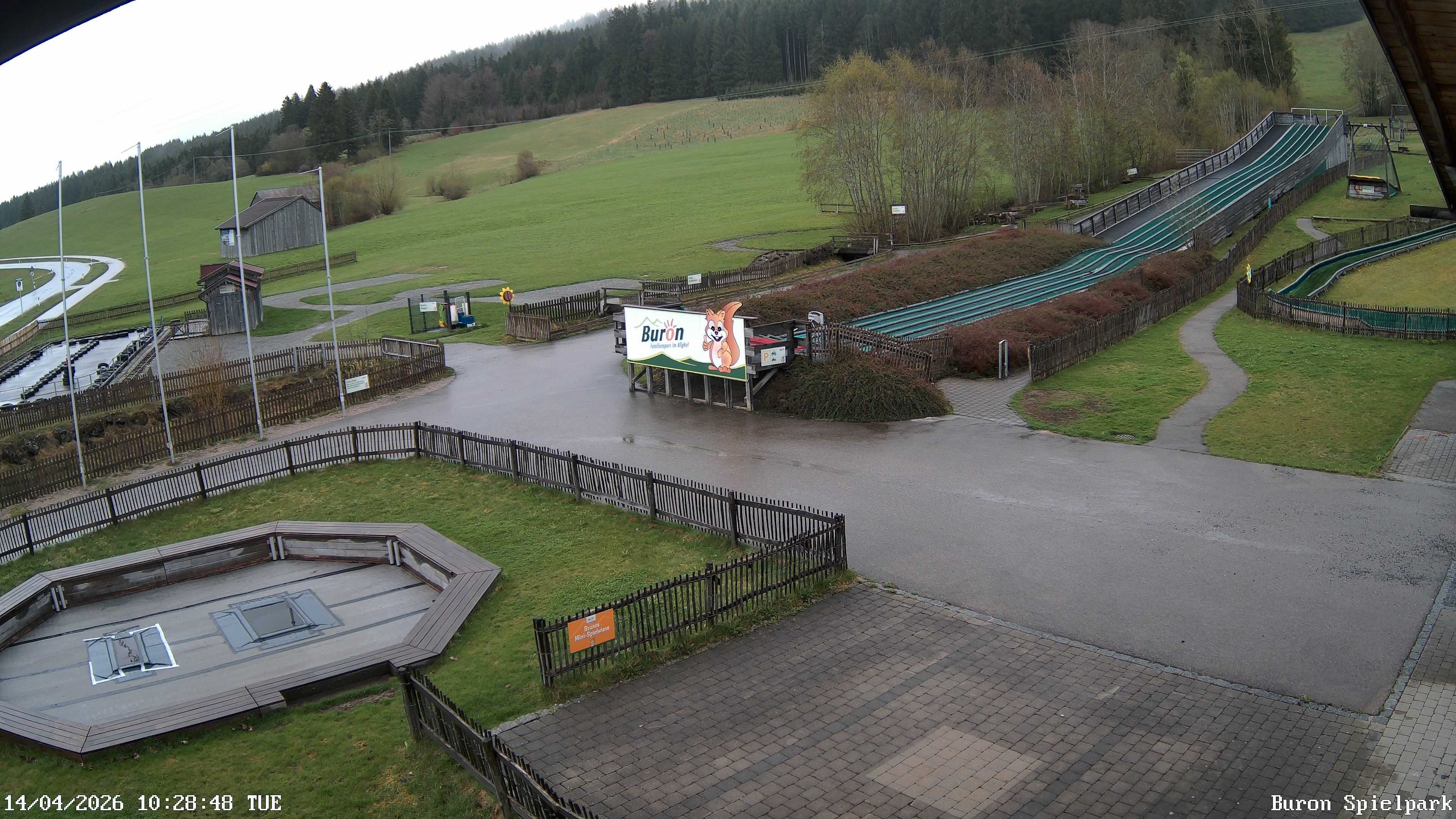 Archiv Foto Webcam Fernsicht auf den Gasthof Buron Stadl im Tal