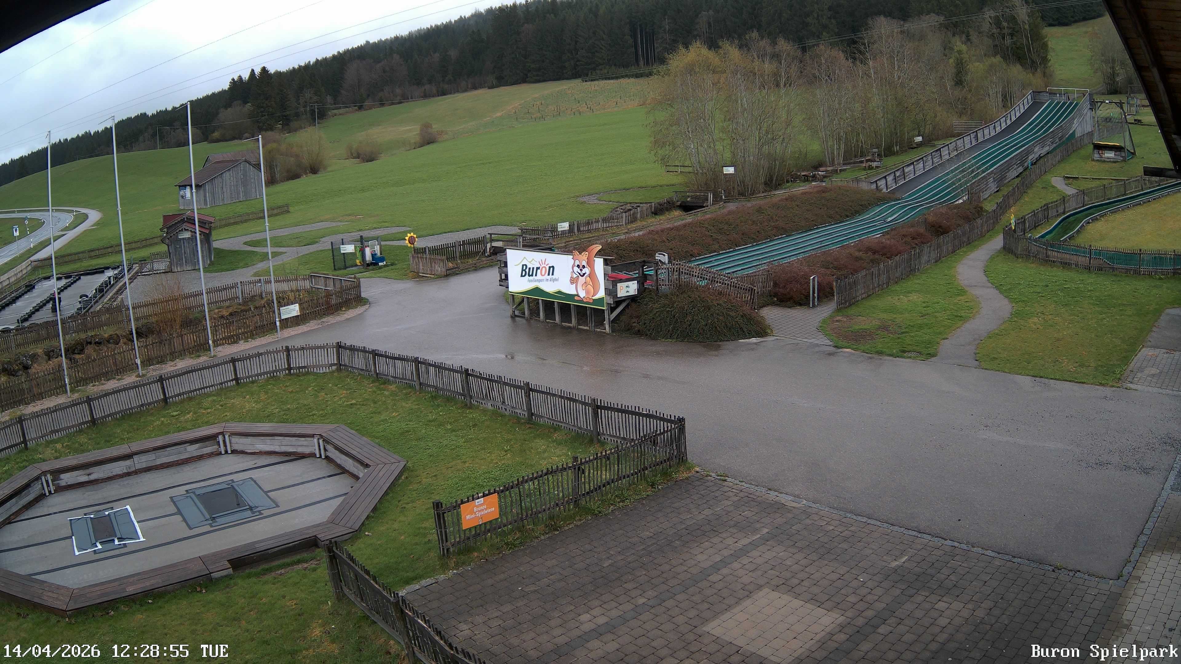 Archiv Foto Webcam Fernsicht auf den Gasthof Buron Stadl im Tal