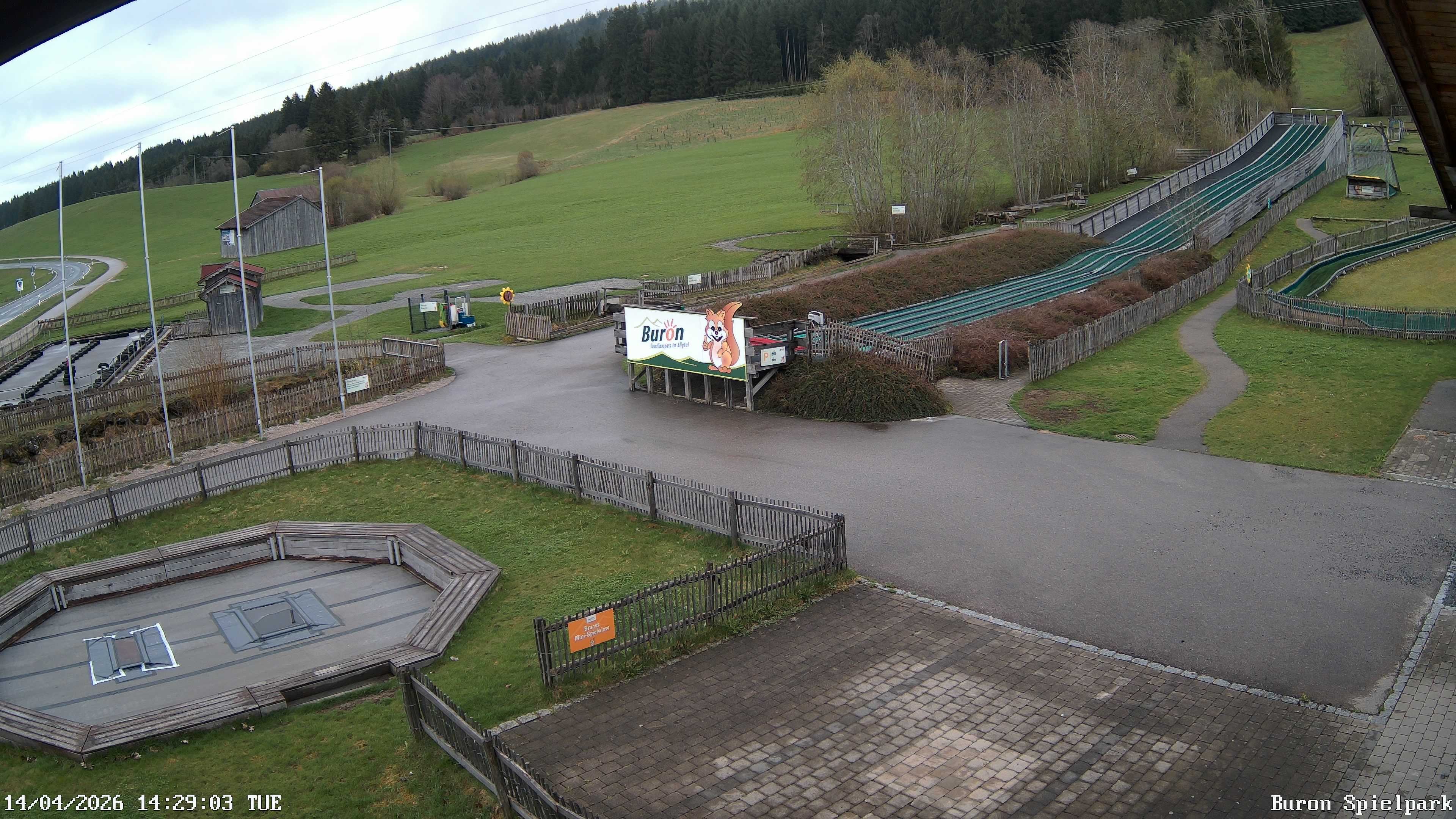 Archiv Foto Webcam Fernsicht auf den Gasthof Buron Stadl im Tal