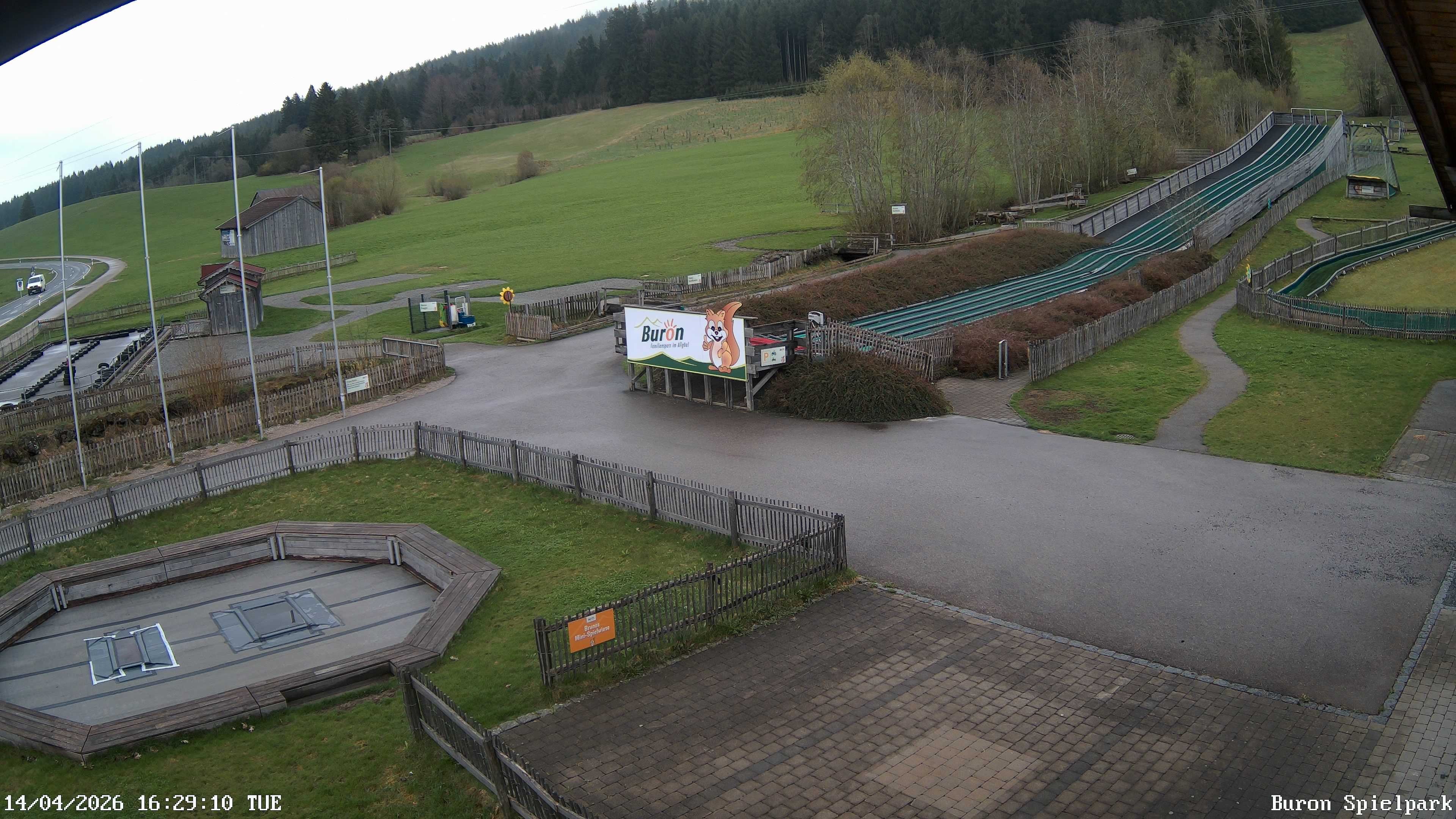 Archiv Foto Webcam Fernsicht auf den Gasthof Buron Stadl im Tal
