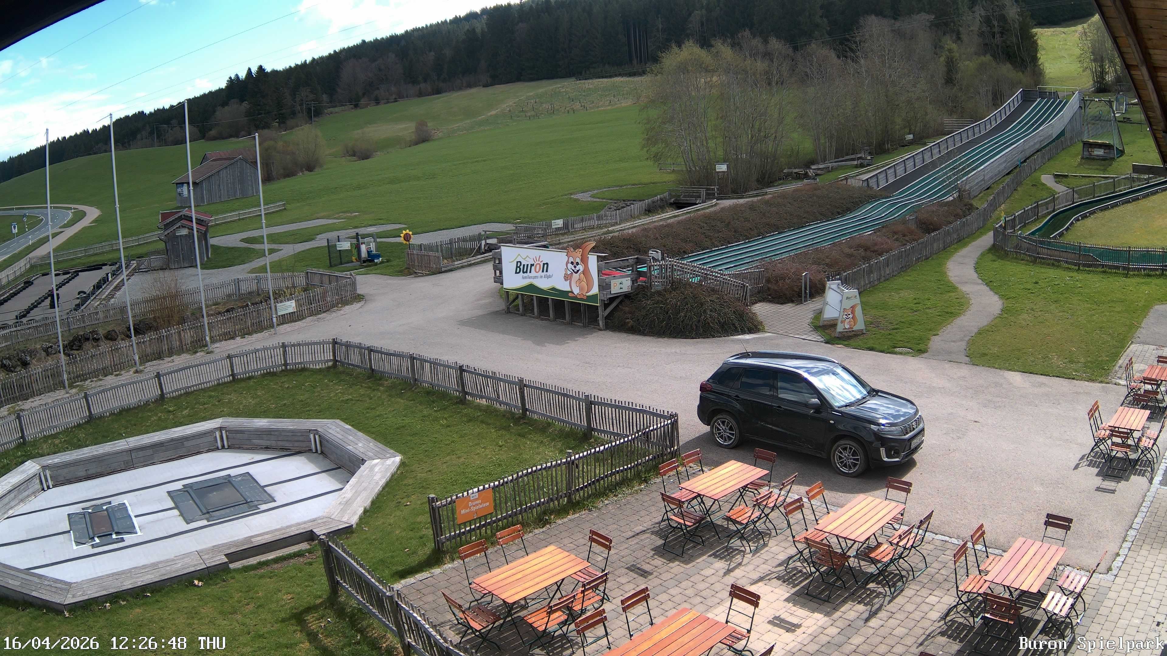Archiv Foto Webcam Fernsicht auf den Gasthof Buron Stadl im Tal
