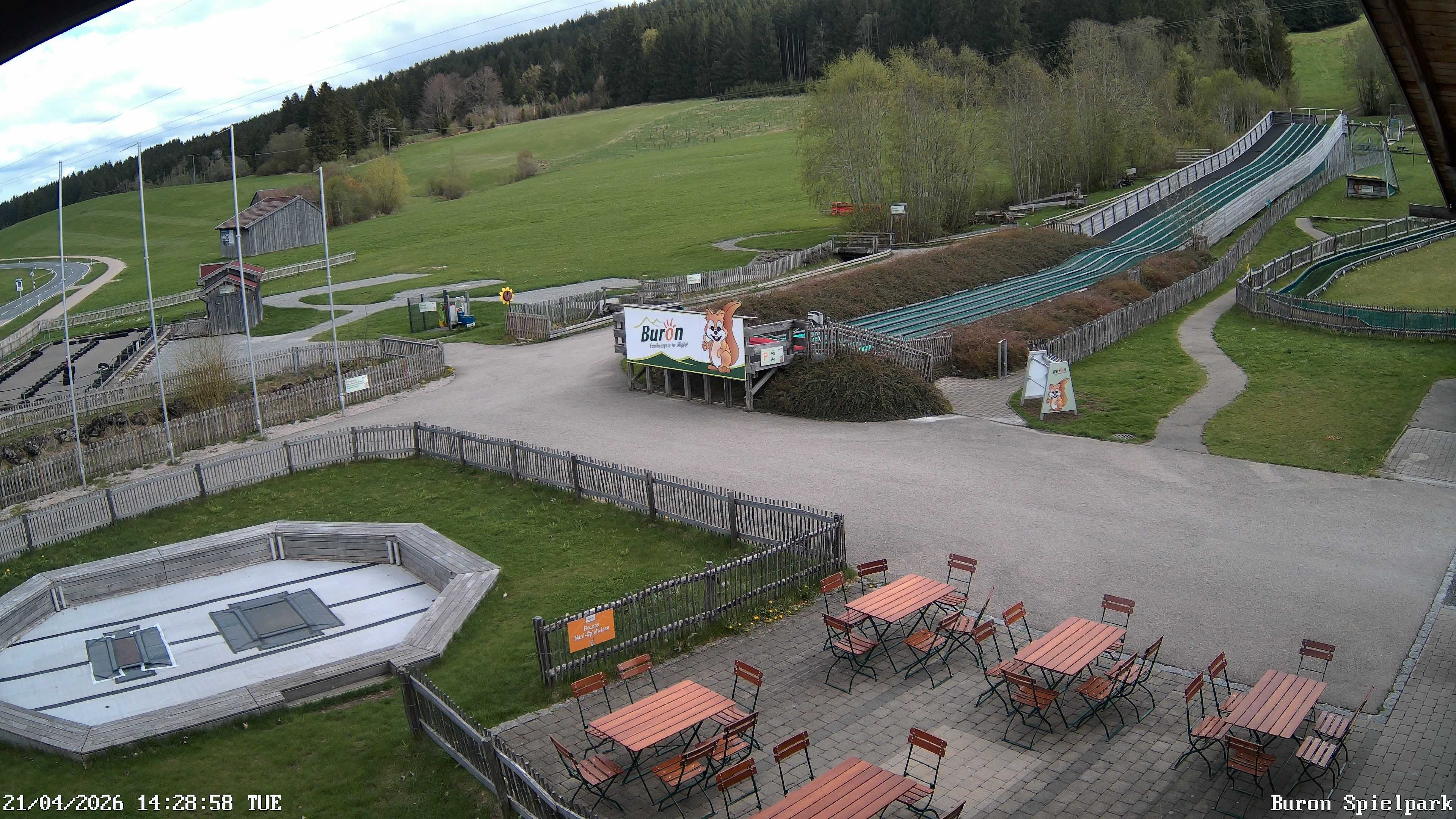 Archiv Foto Webcam Fernsicht auf den Gasthof Buron Stadl im Tal