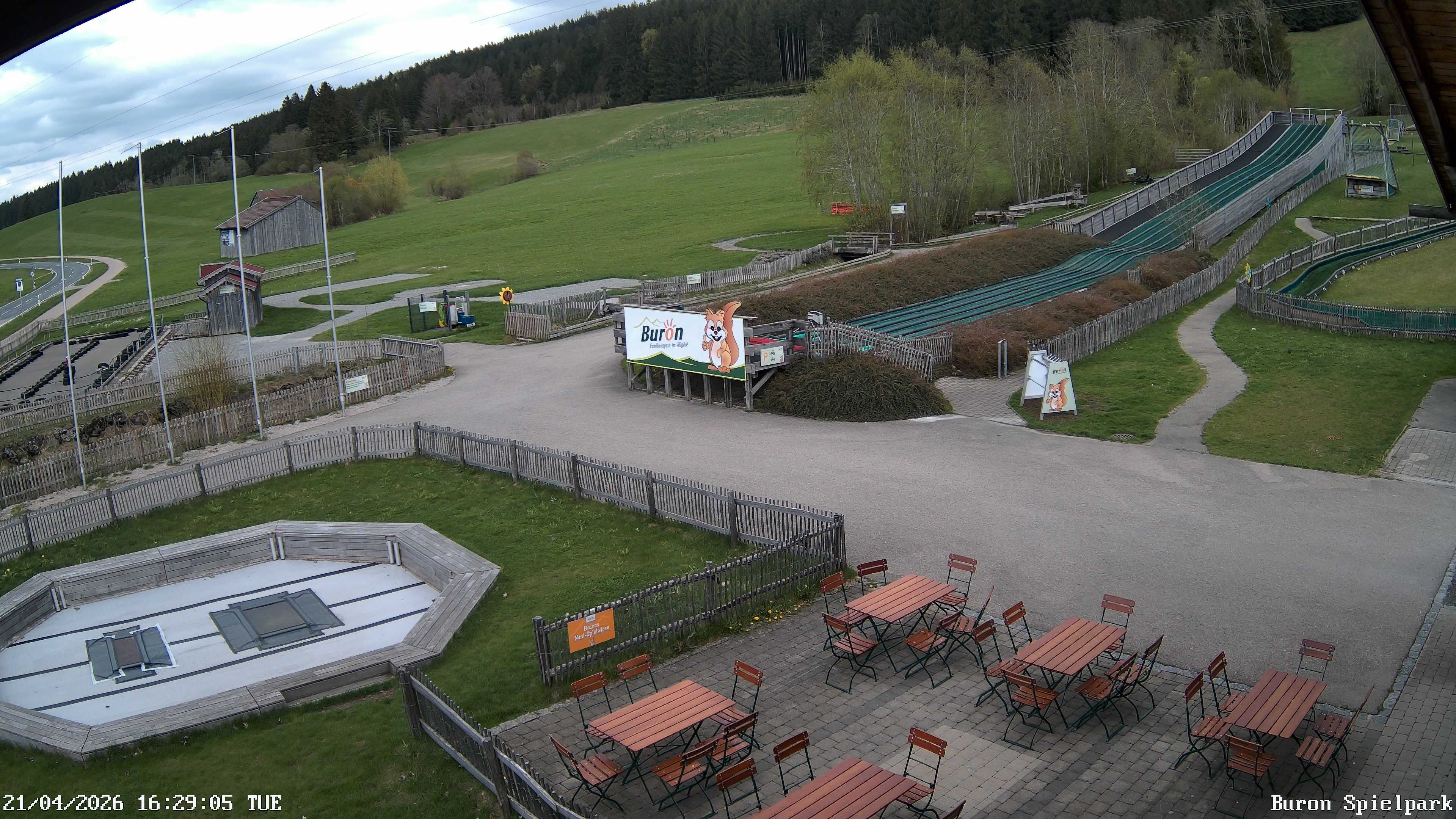 Archiv Foto Webcam Fernsicht auf den Gasthof Buron Stadl im Tal