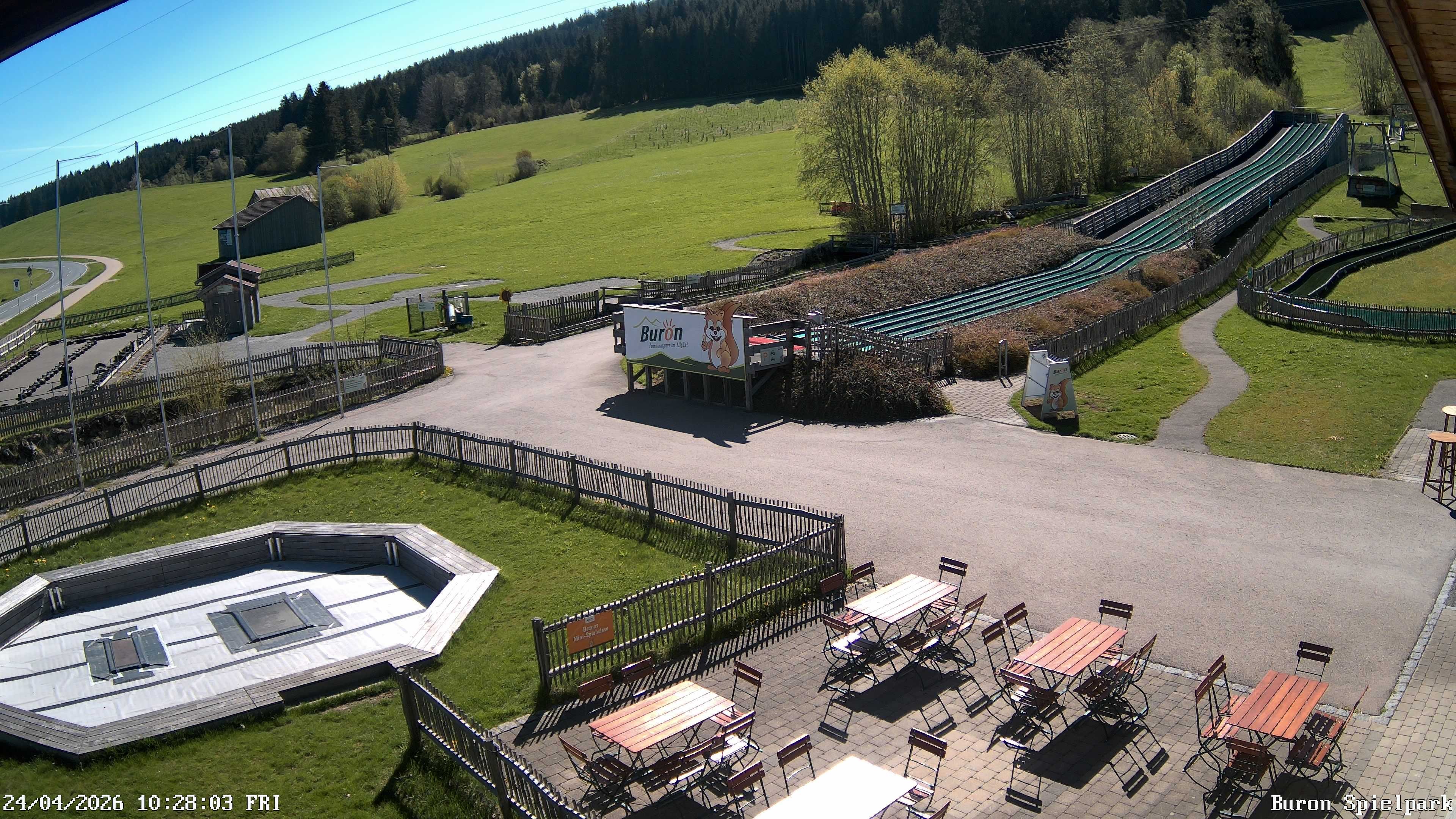 Archiv Foto Webcam Fernsicht auf den Gasthof Buron Stadl im Tal