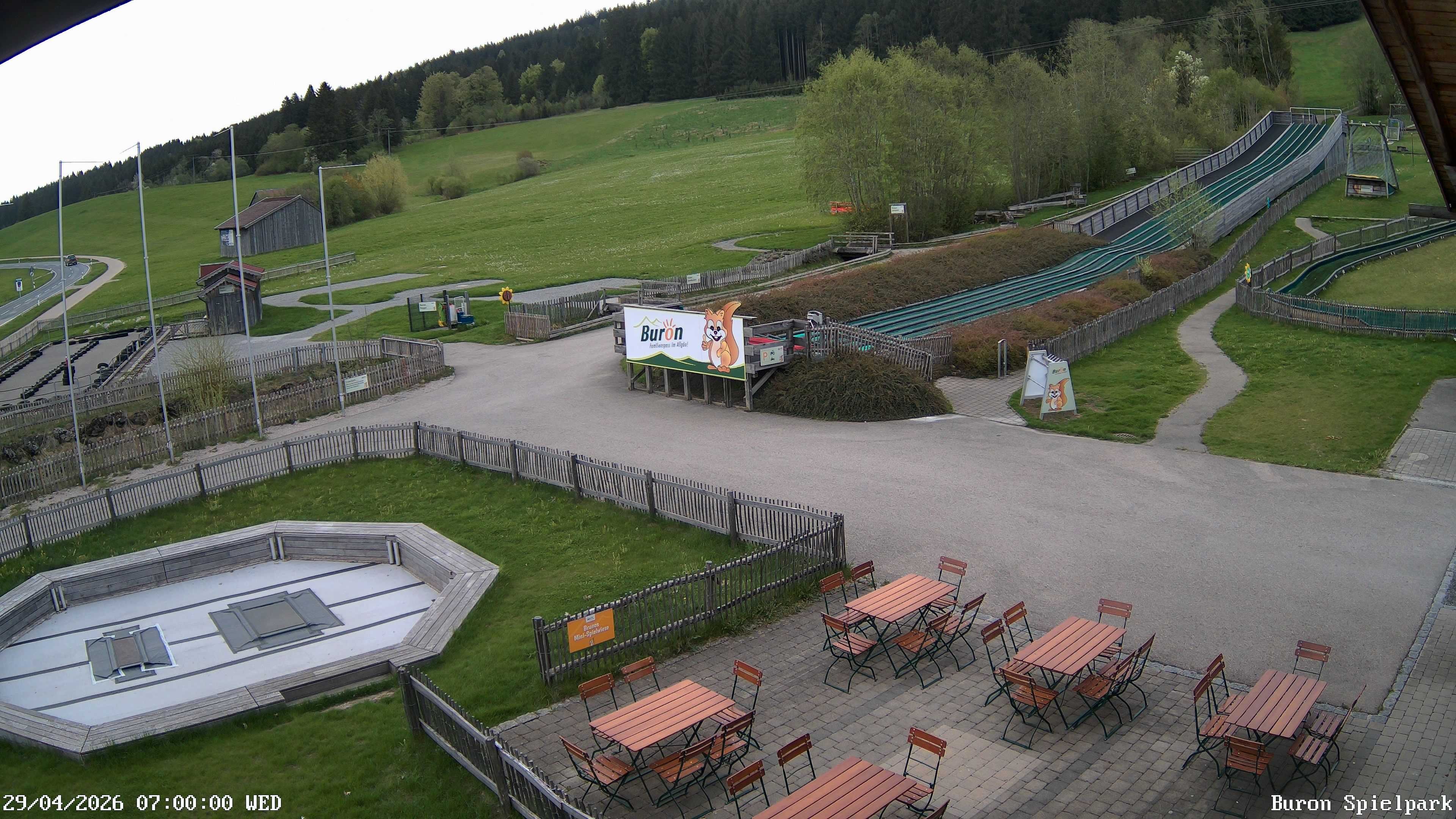 Archiv Foto Webcam Fernsicht auf den Gasthof Buron Stadl im Tal