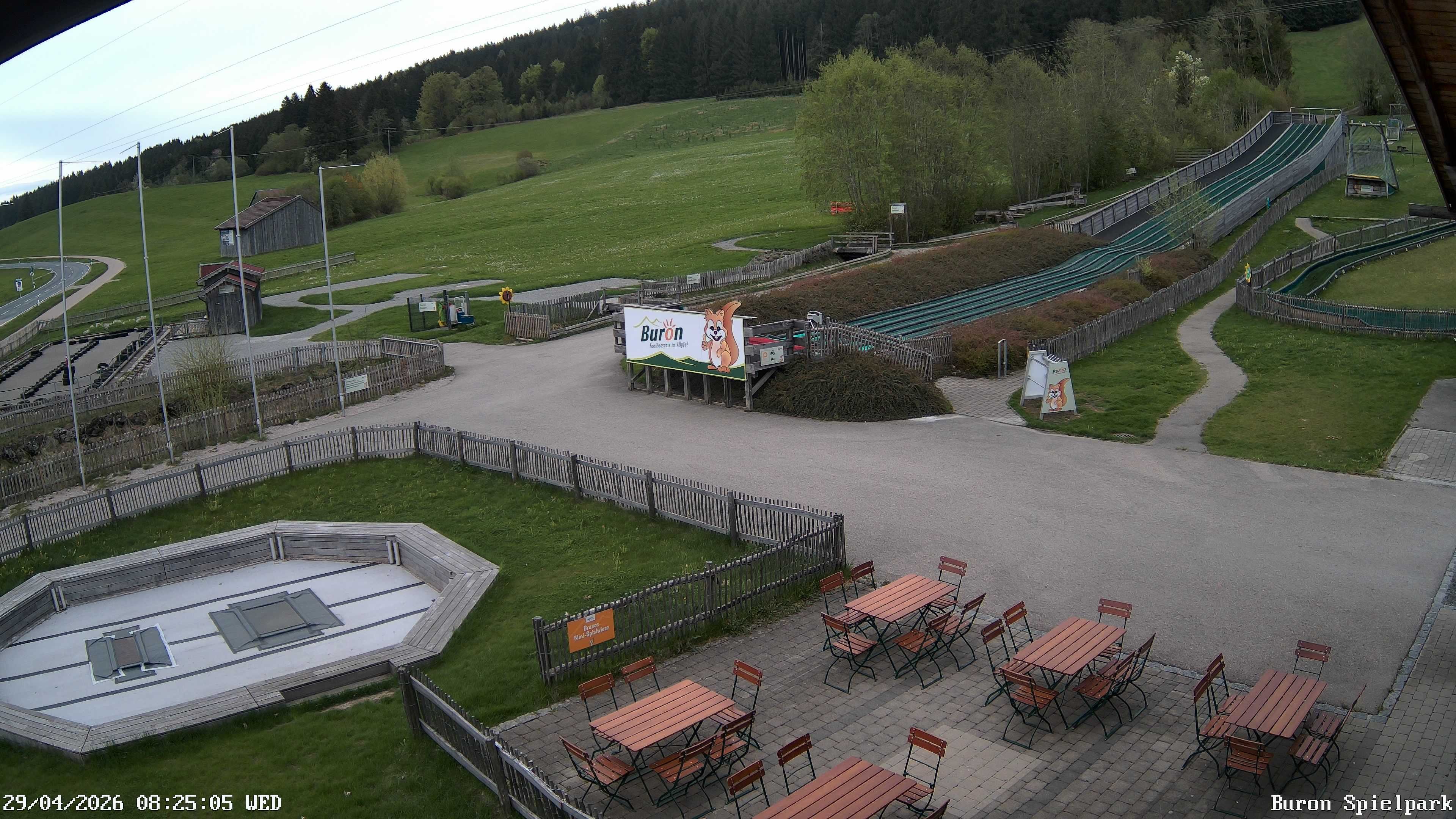 Archiv Foto Webcam Fernsicht auf den Gasthof Buron Stadl im Tal