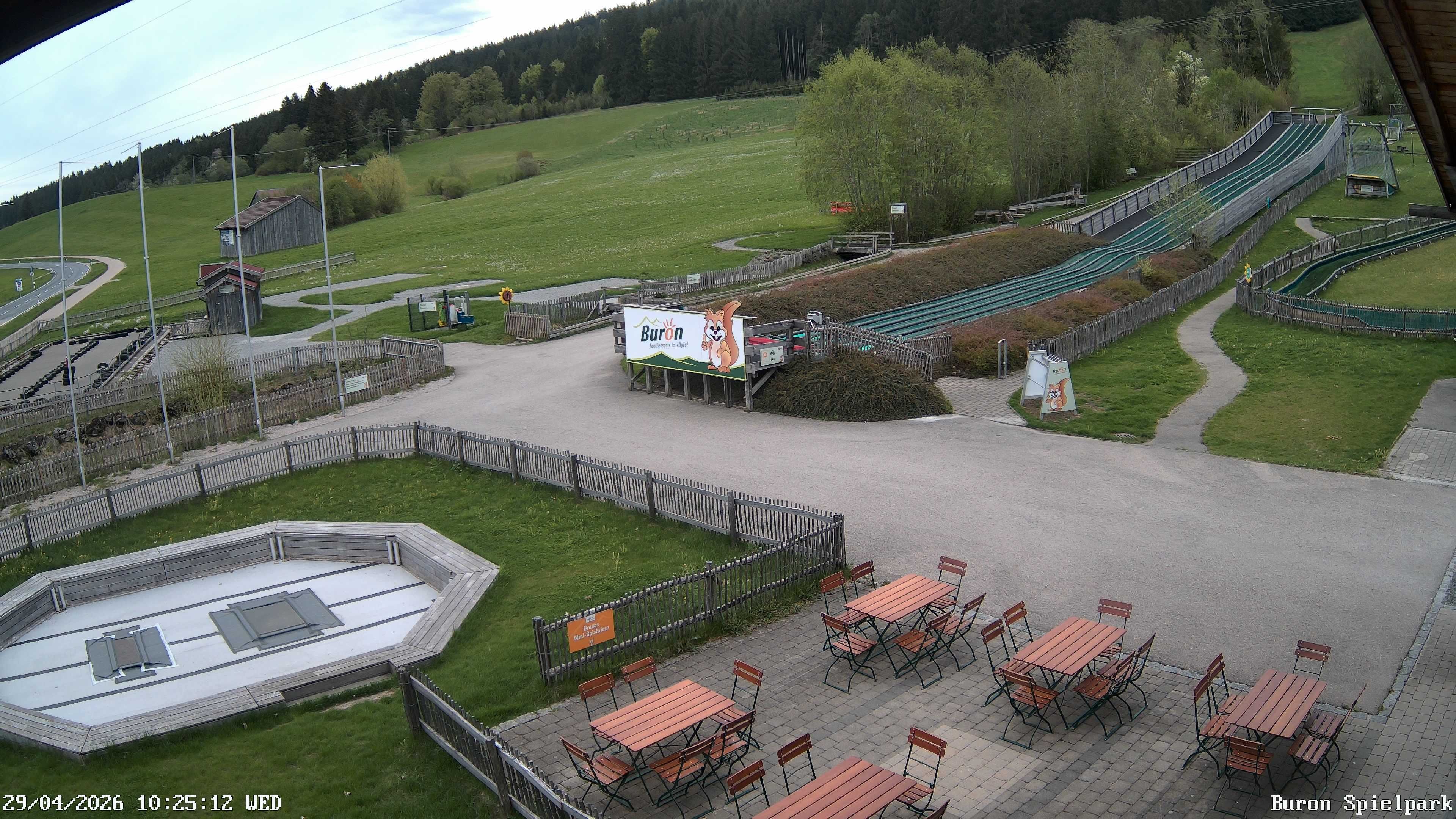 Archiv Foto Webcam Fernsicht auf den Gasthof Buron Stadl im Tal