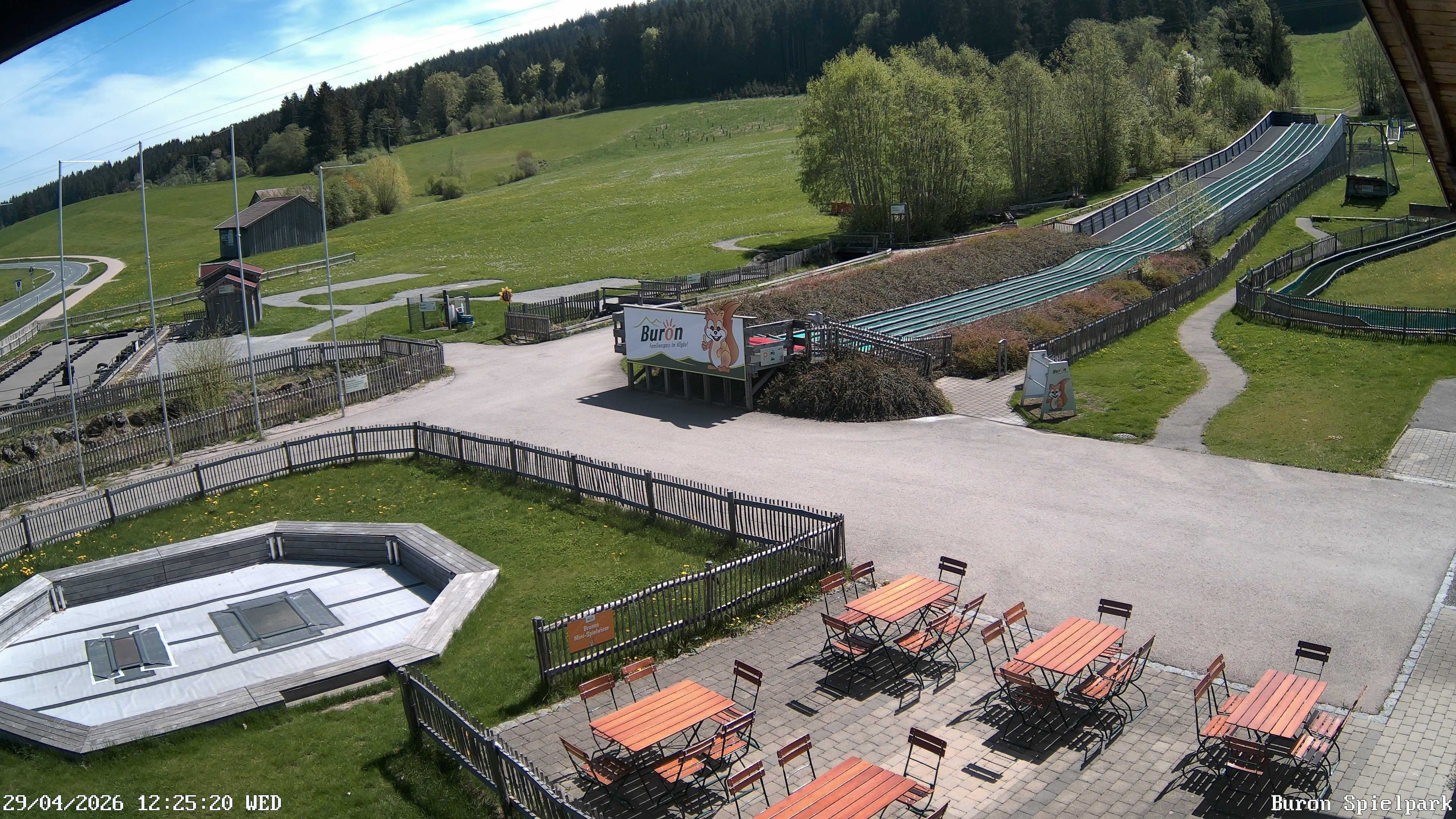 Archiv Foto Webcam Fernsicht auf den Gasthof Buron Stadl im Tal