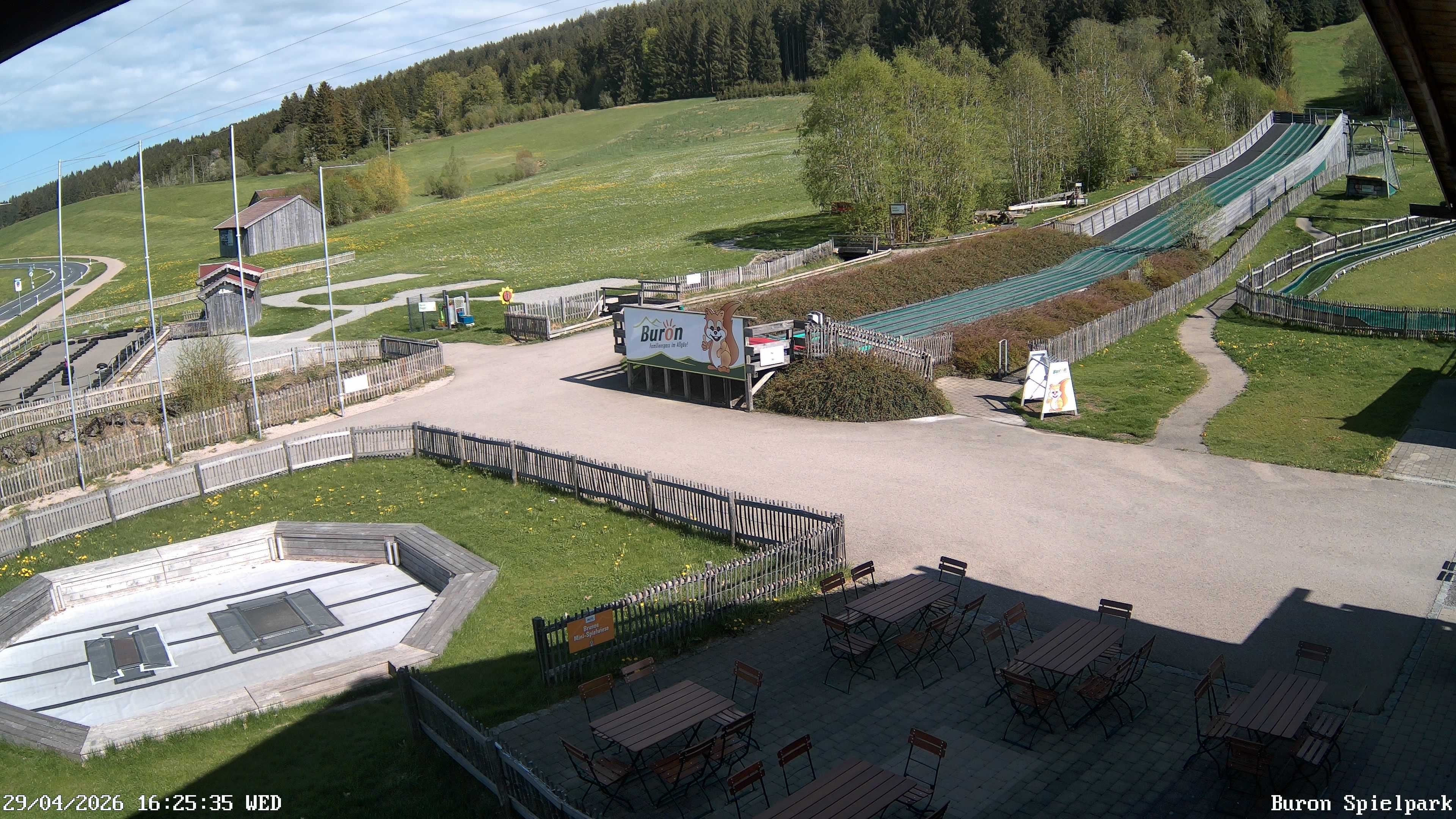 Archiv Foto Webcam Fernsicht auf den Gasthof Buron Stadl im Tal