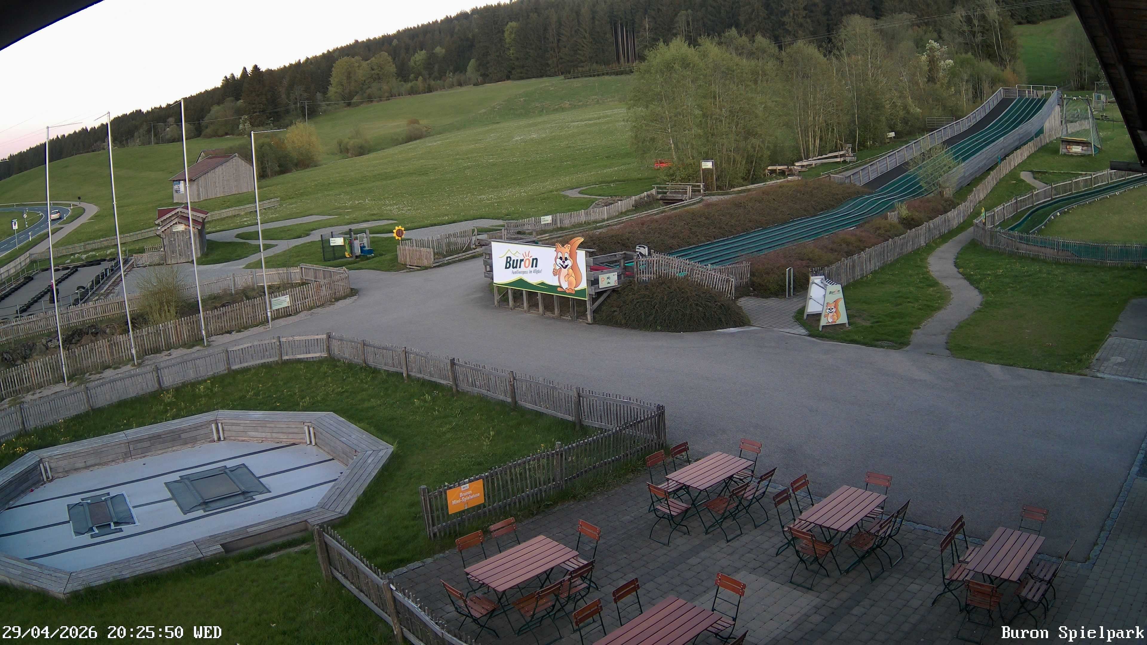 Archiv Foto Webcam Fernsicht auf den Gasthof Buron Stadl im Tal