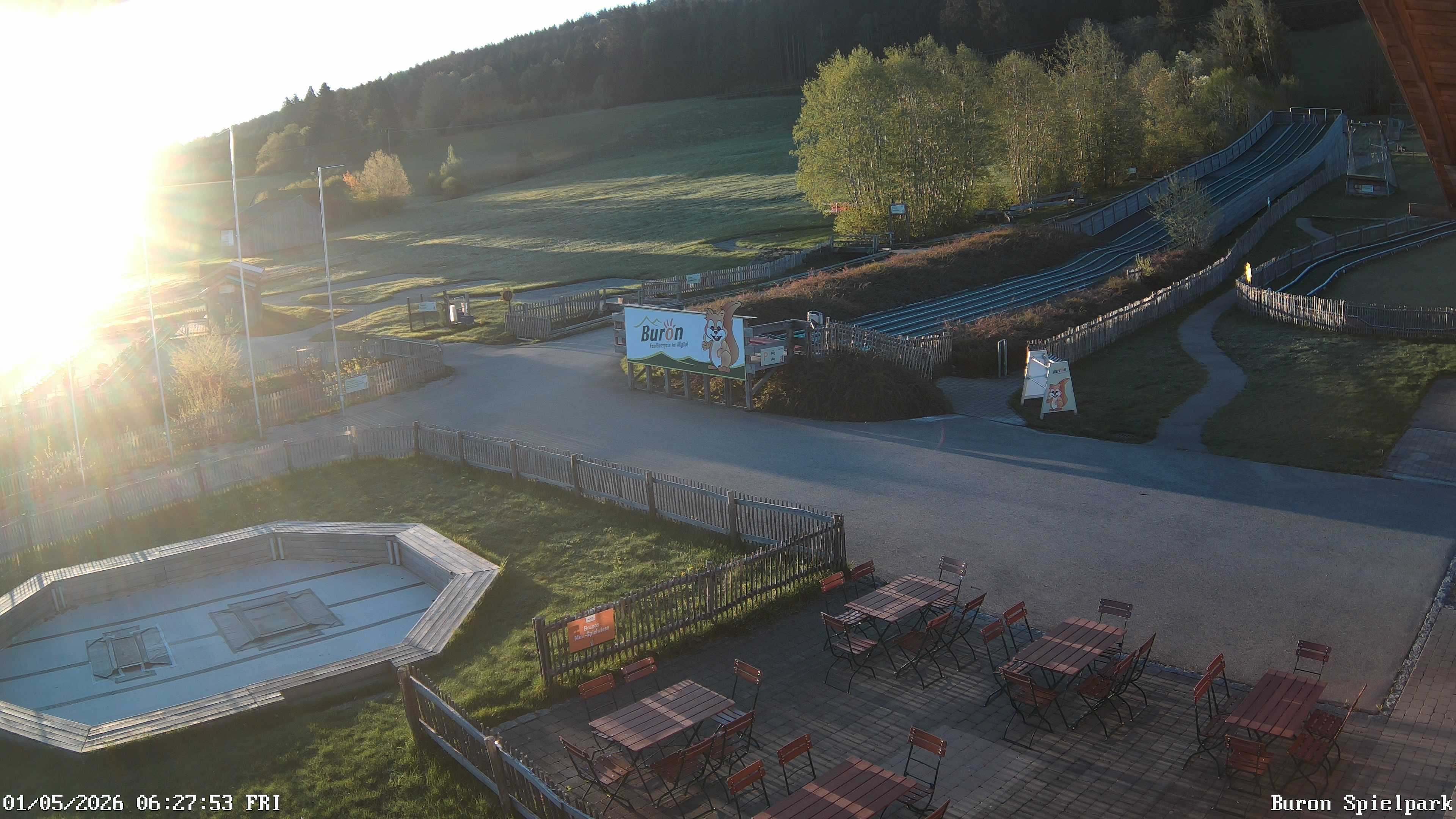 Archiv Foto Webcam Fernsicht auf den Gasthof Buron Stadl im Tal