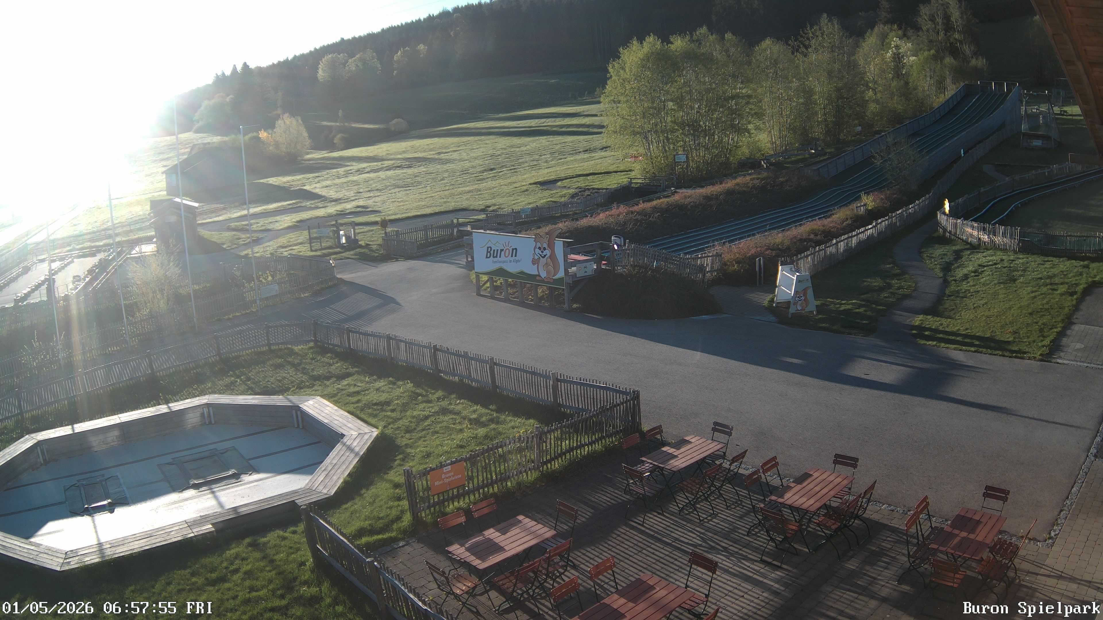 Archiv Foto Webcam Fernsicht auf den Gasthof Buron Stadl im Tal