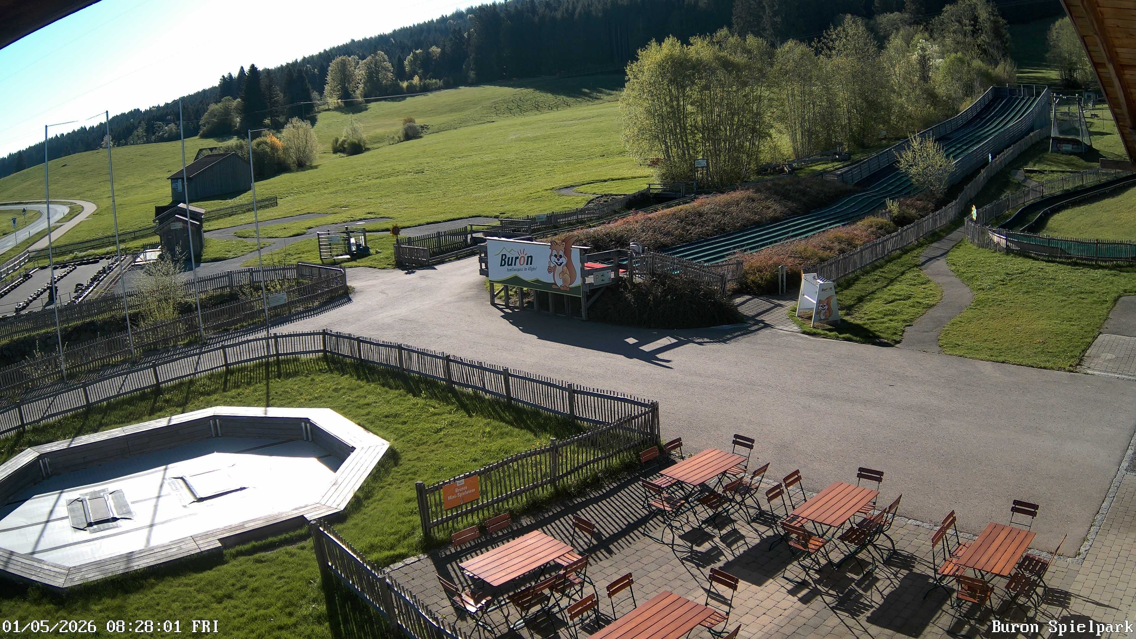 Archiv Foto Webcam Fernsicht auf den Gasthof Buron Stadl im Tal