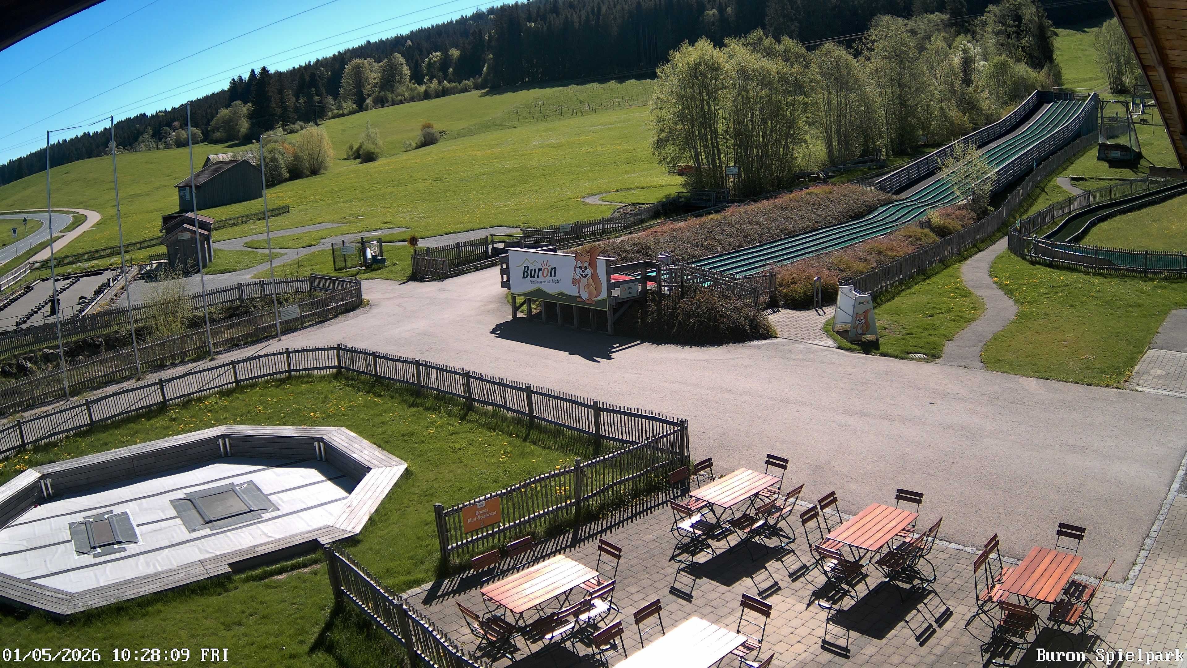 Archiv Foto Webcam Fernsicht auf den Gasthof Buron Stadl im Tal