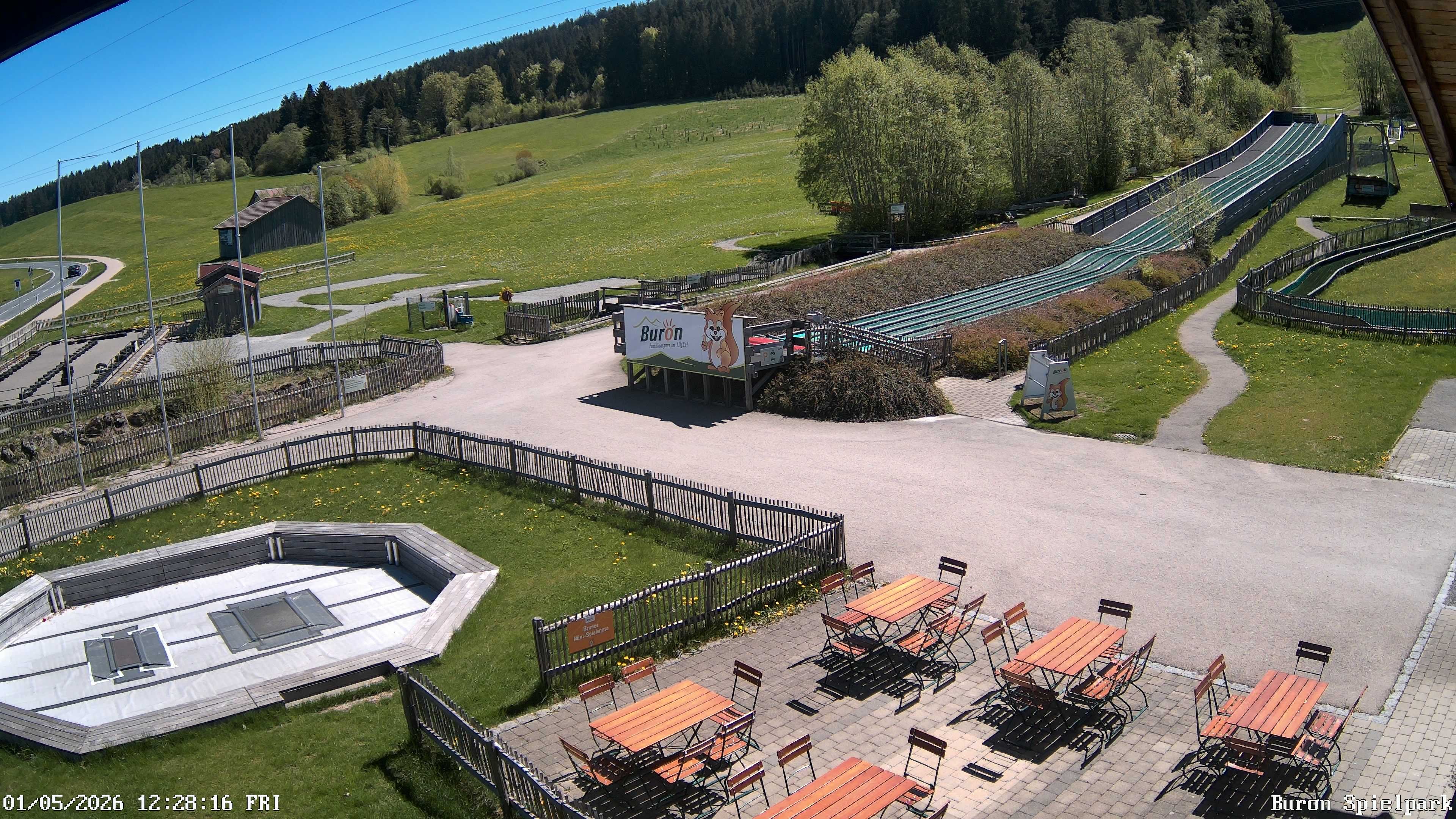 Archiv Foto Webcam Fernsicht auf den Gasthof Buron Stadl im Tal
