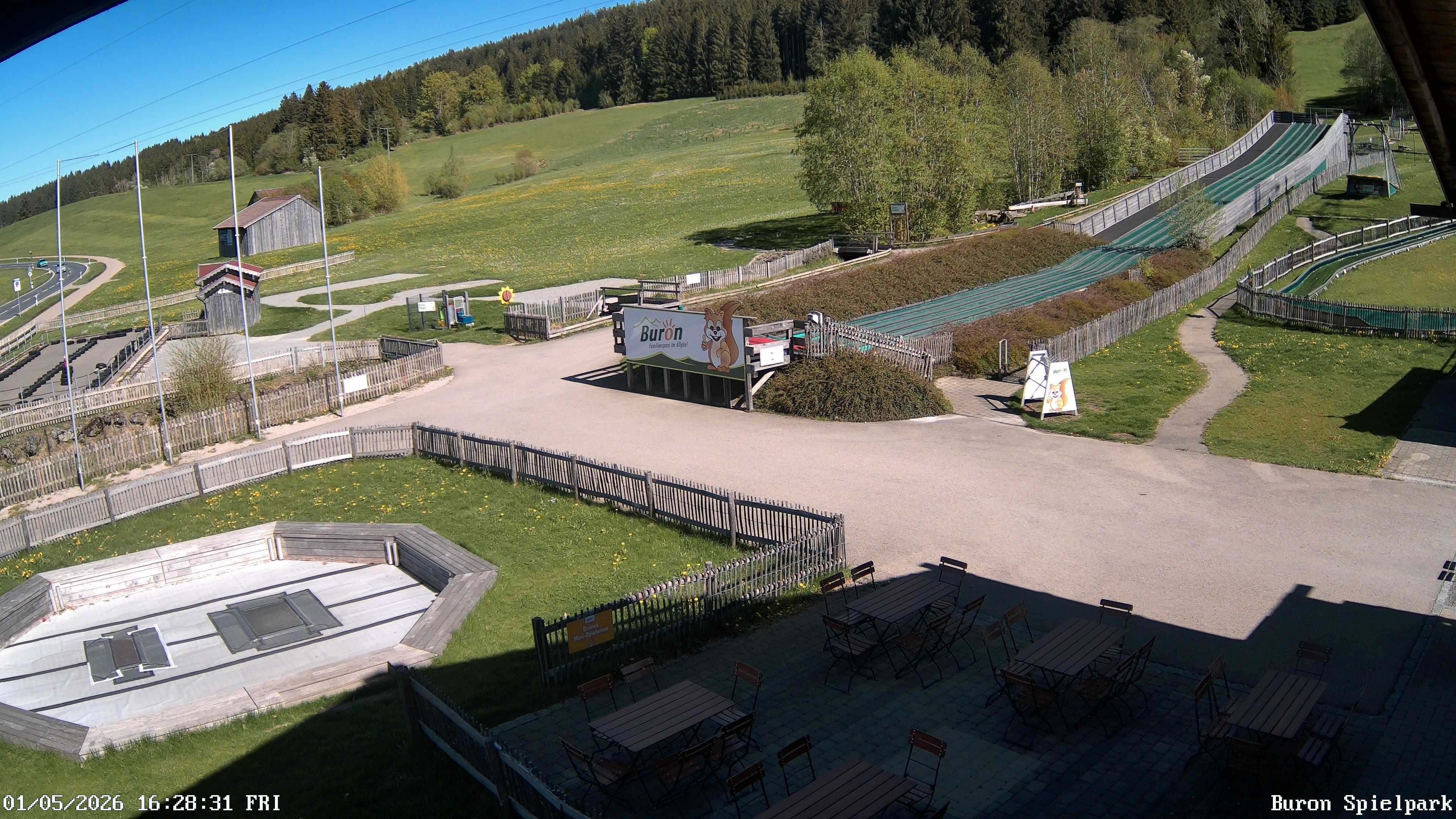 Archiv Foto Webcam Fernsicht auf den Gasthof Buron Stadl im Tal