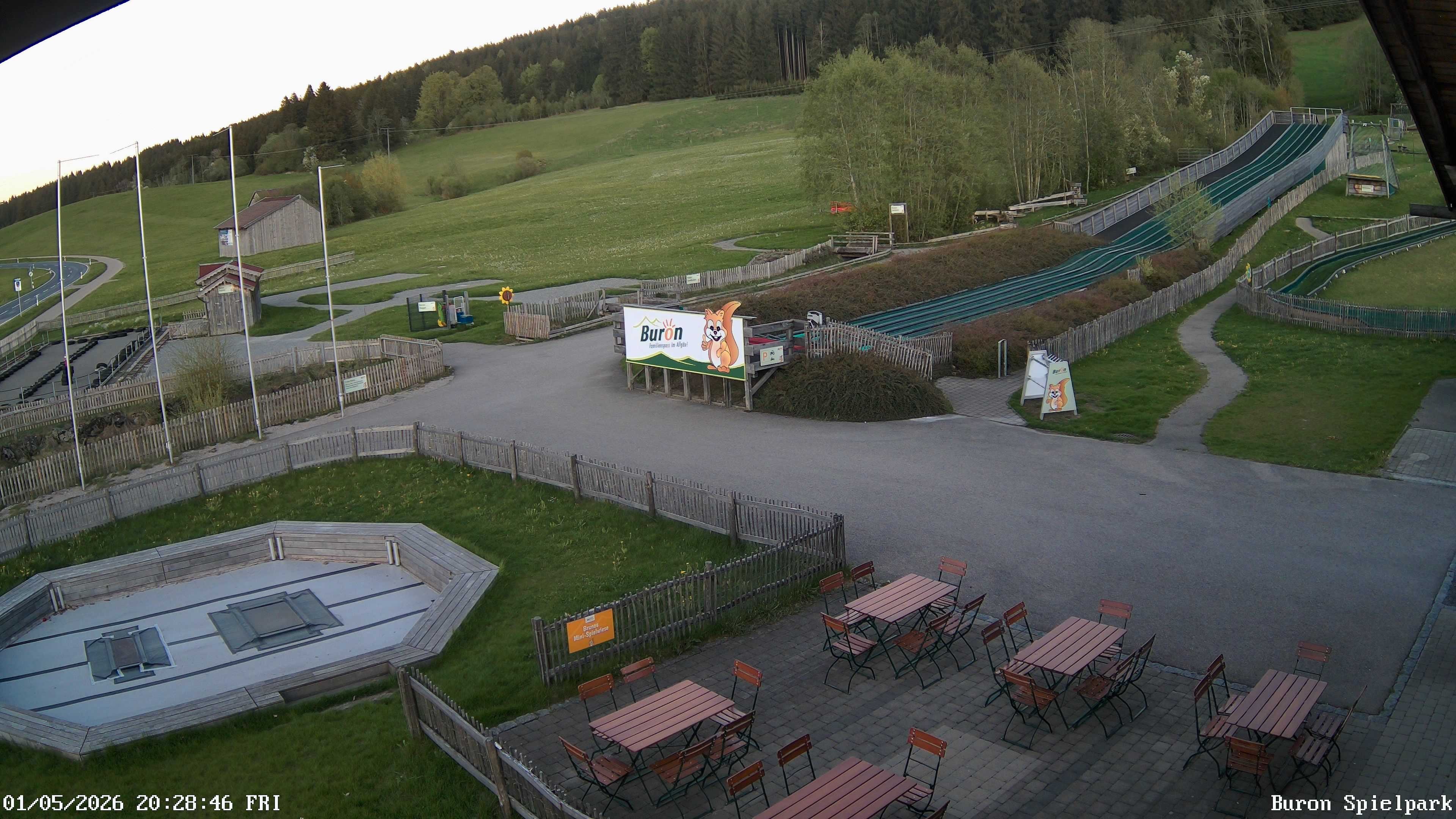 Archiv Foto Webcam Fernsicht auf den Gasthof Buron Stadl im Tal