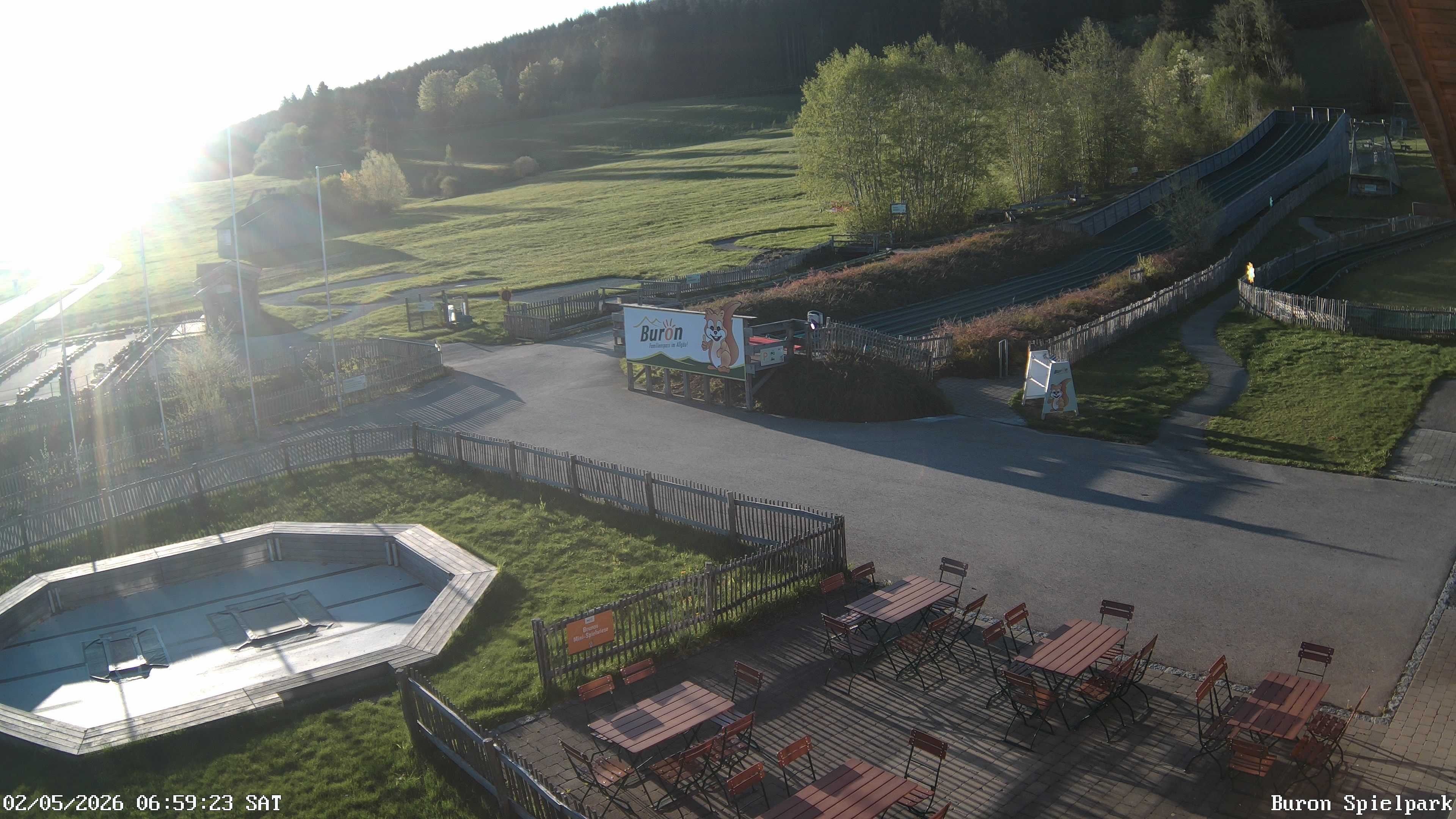 Archiv Foto Webcam Fernsicht auf den Gasthof Buron Stadl im Tal